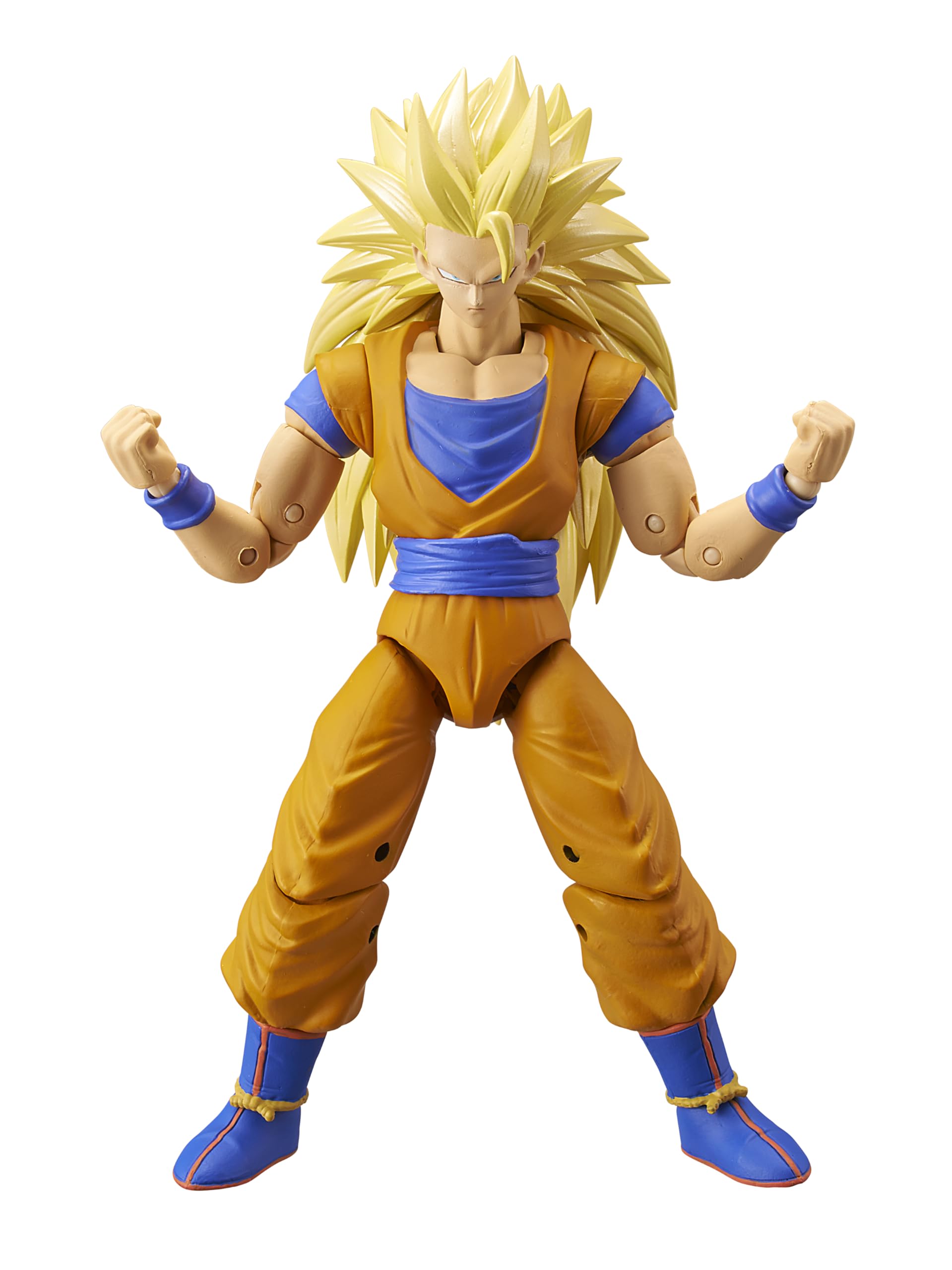 BANDAI Dragon Stars Super Saiyan 3 Goku Action Figure - 17cm Articulated Figure | Includes Extra Hands 2