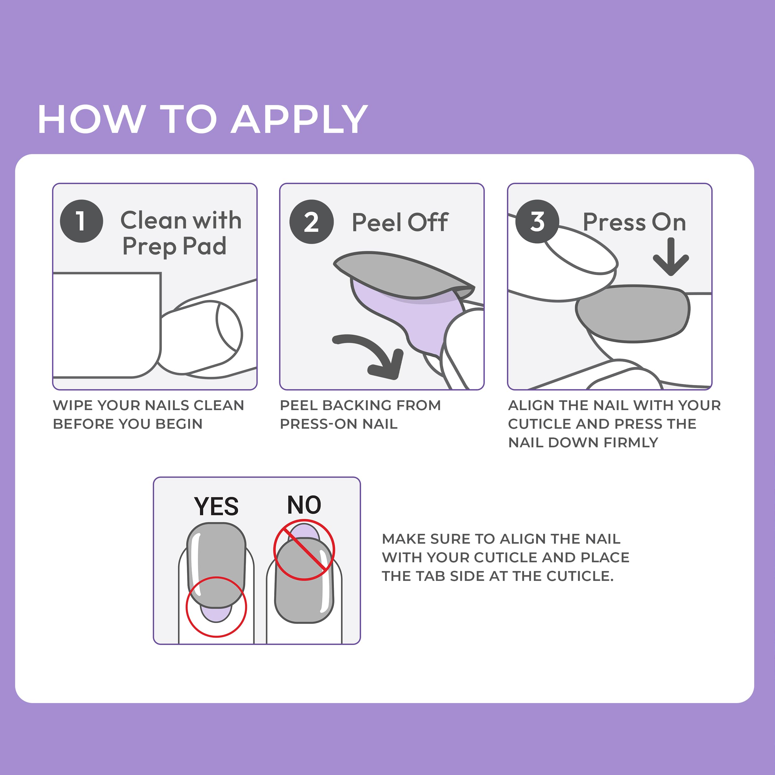 imPRESS Classic French Press-On Nails - No Glue Needed, White Tips, Medium Coffin Shape