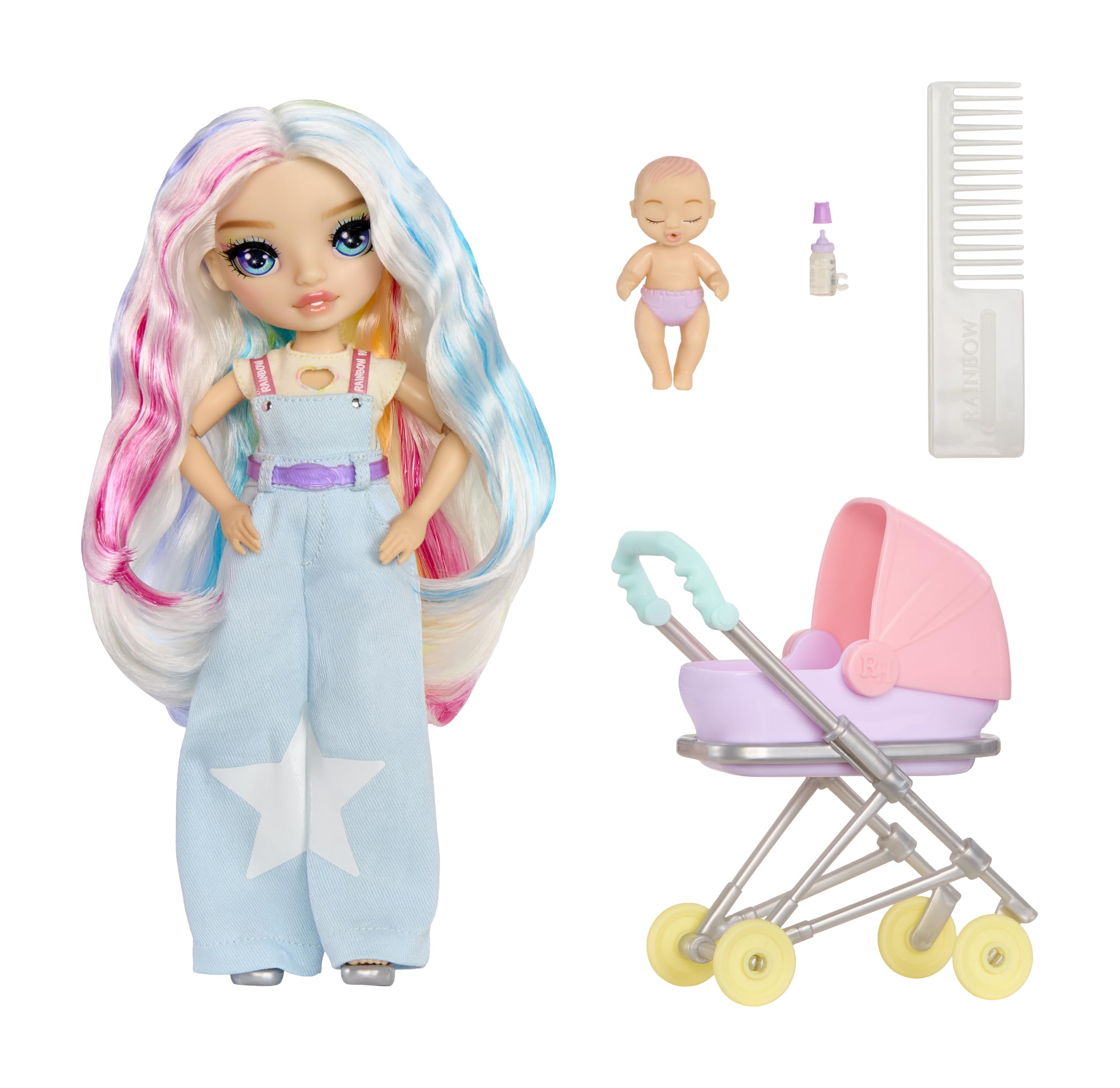 Rainbow High Amaya Raine Jr. High Bestie Babysitters Doll - 23cm, Ages 4+ 2