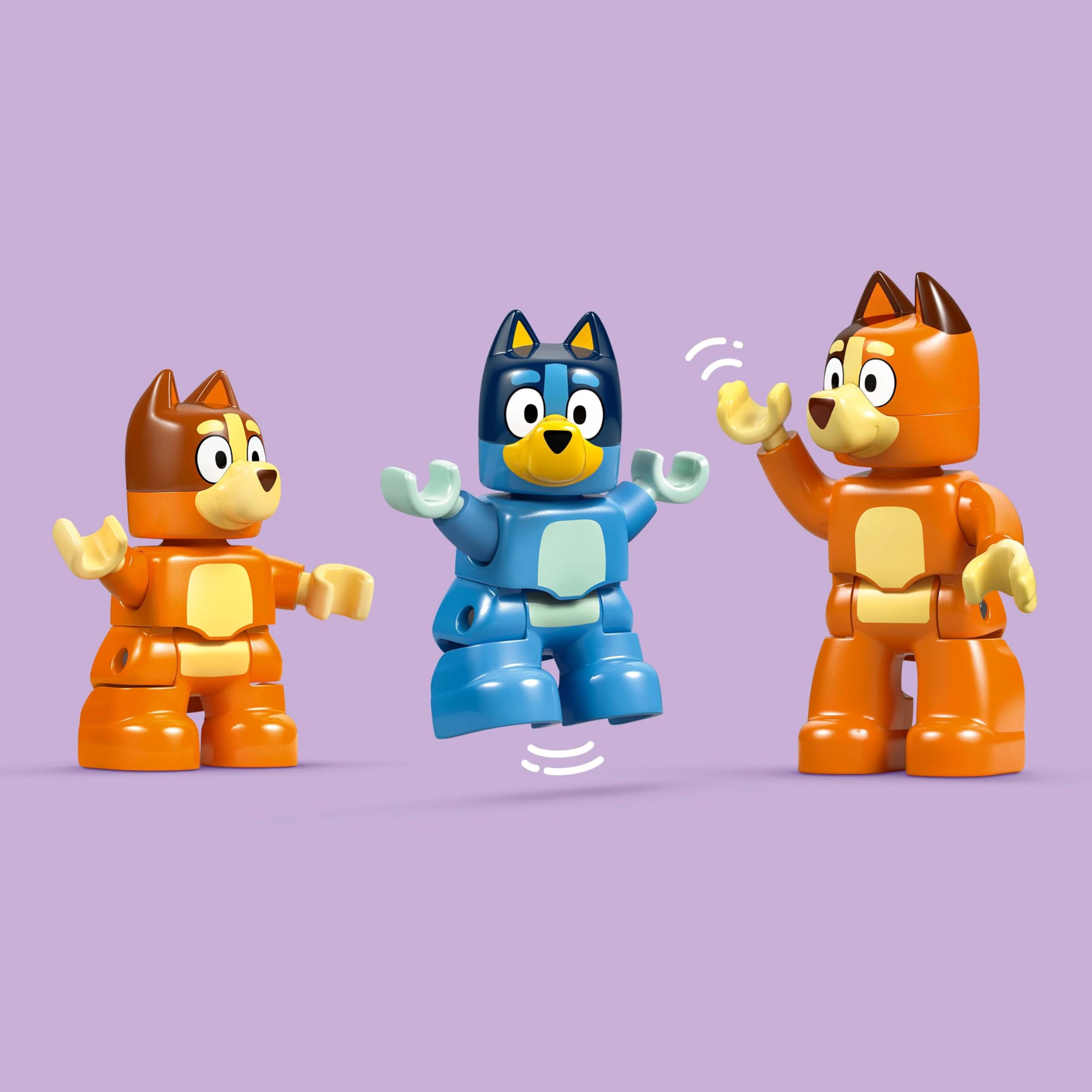 LEGO DUPLO Bluey: Bluey's Family House with Memory Game Building Set