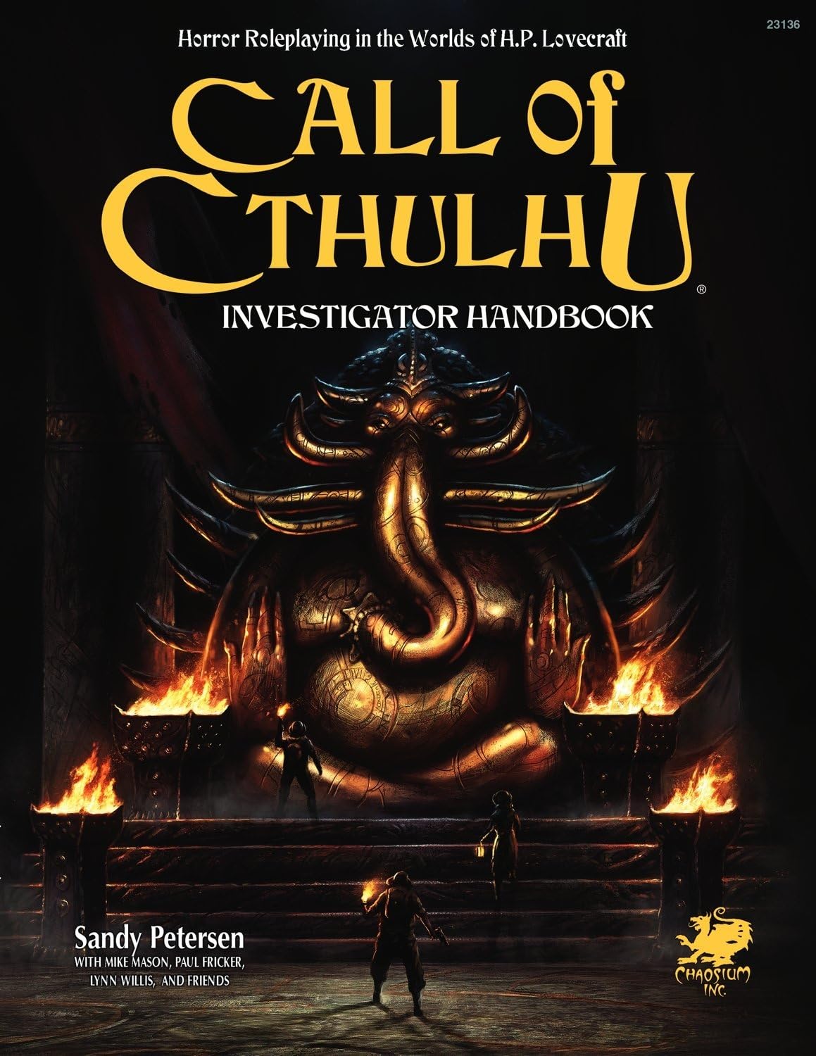 Chaosium Investigator's Handbook - Call of Cthulhu 7th Edition Roleplaying Reference | Hardcover | Illustrated 1