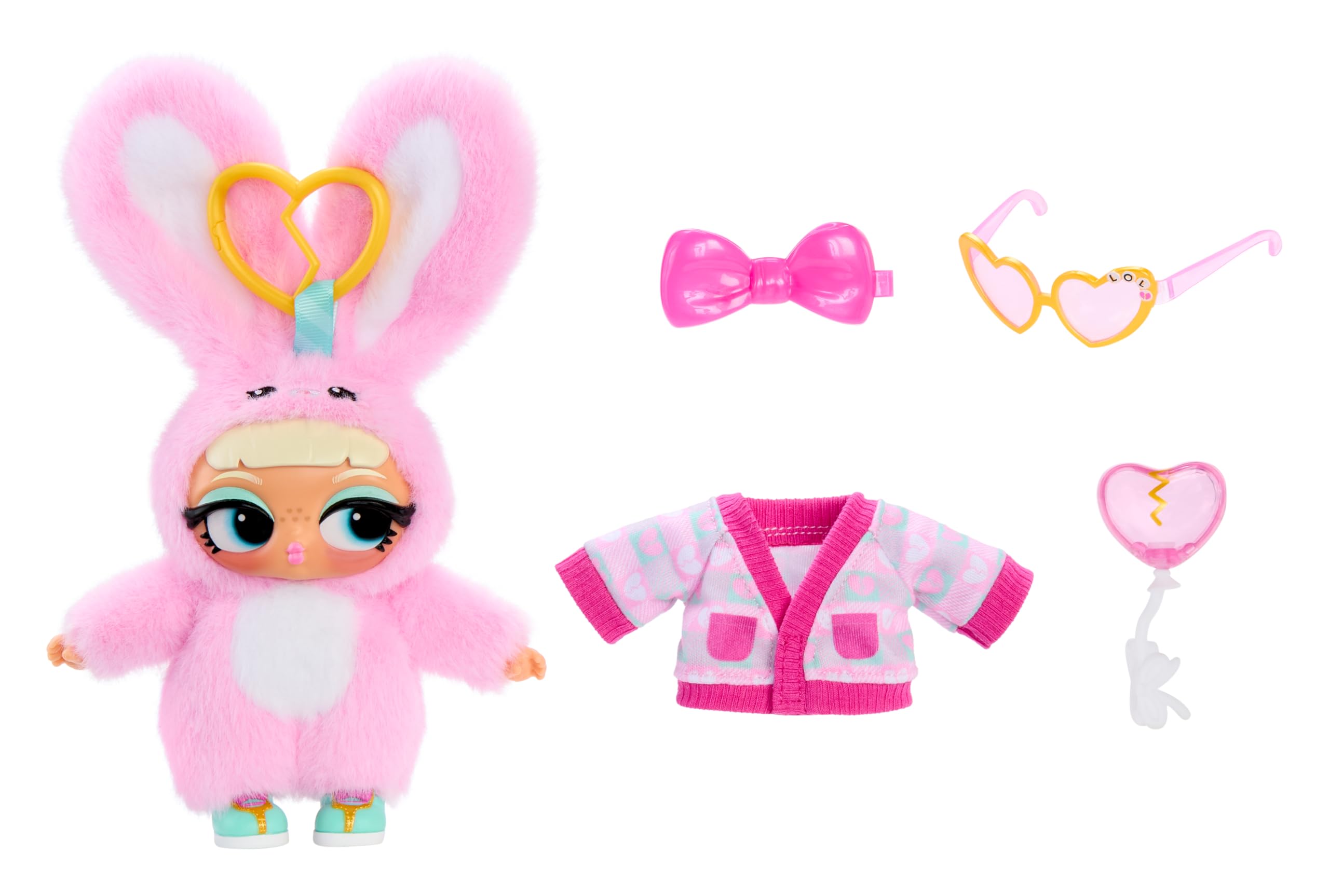 L.O.L. Surprise! Plush Surprise Character - 7 Items Included | Collectible Toy | Ages 4+ 2
