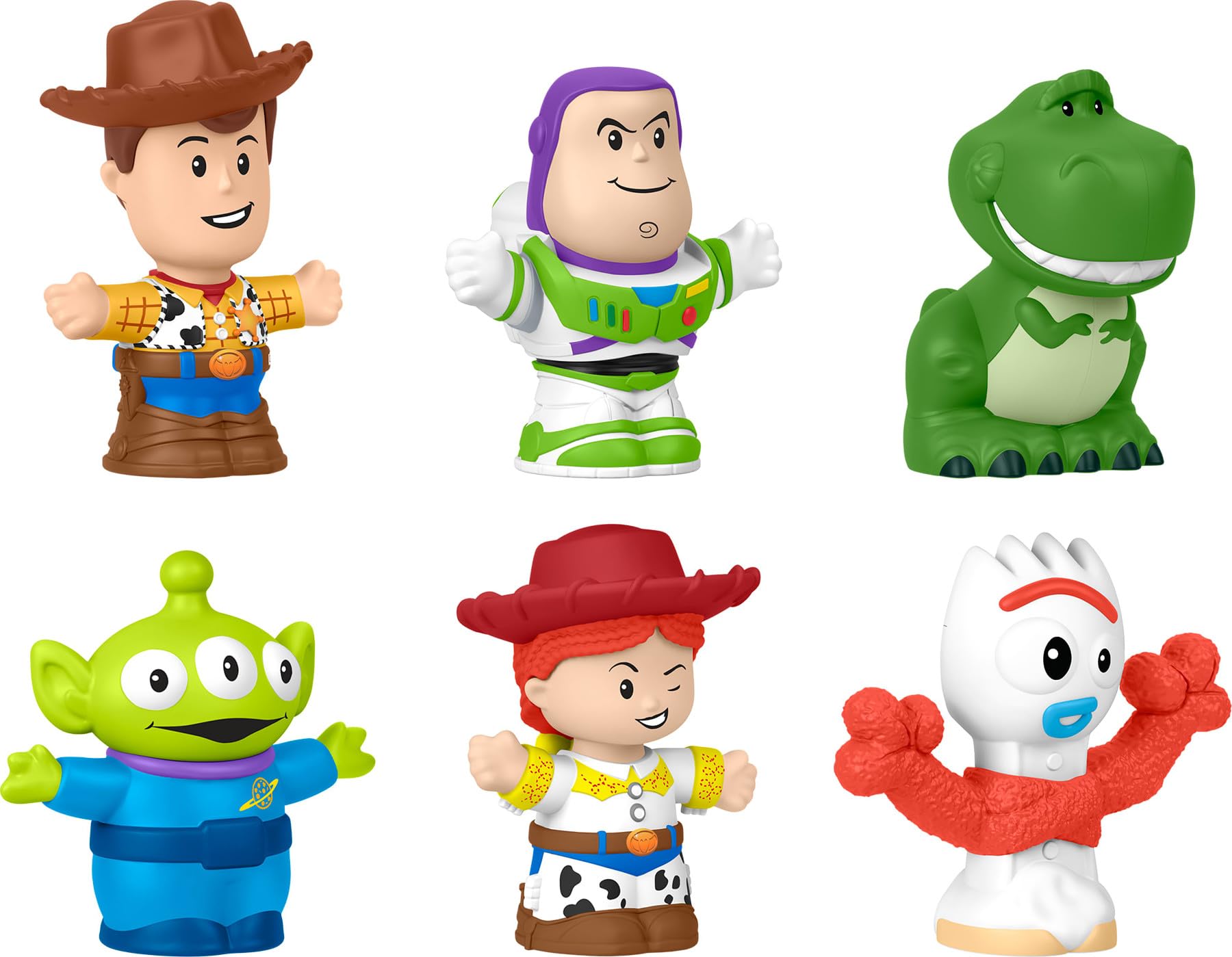 Fisher-Price Little People Disney Pixar Toy Story Figure Set (6 Figures) | Ages 18 Months+ 1