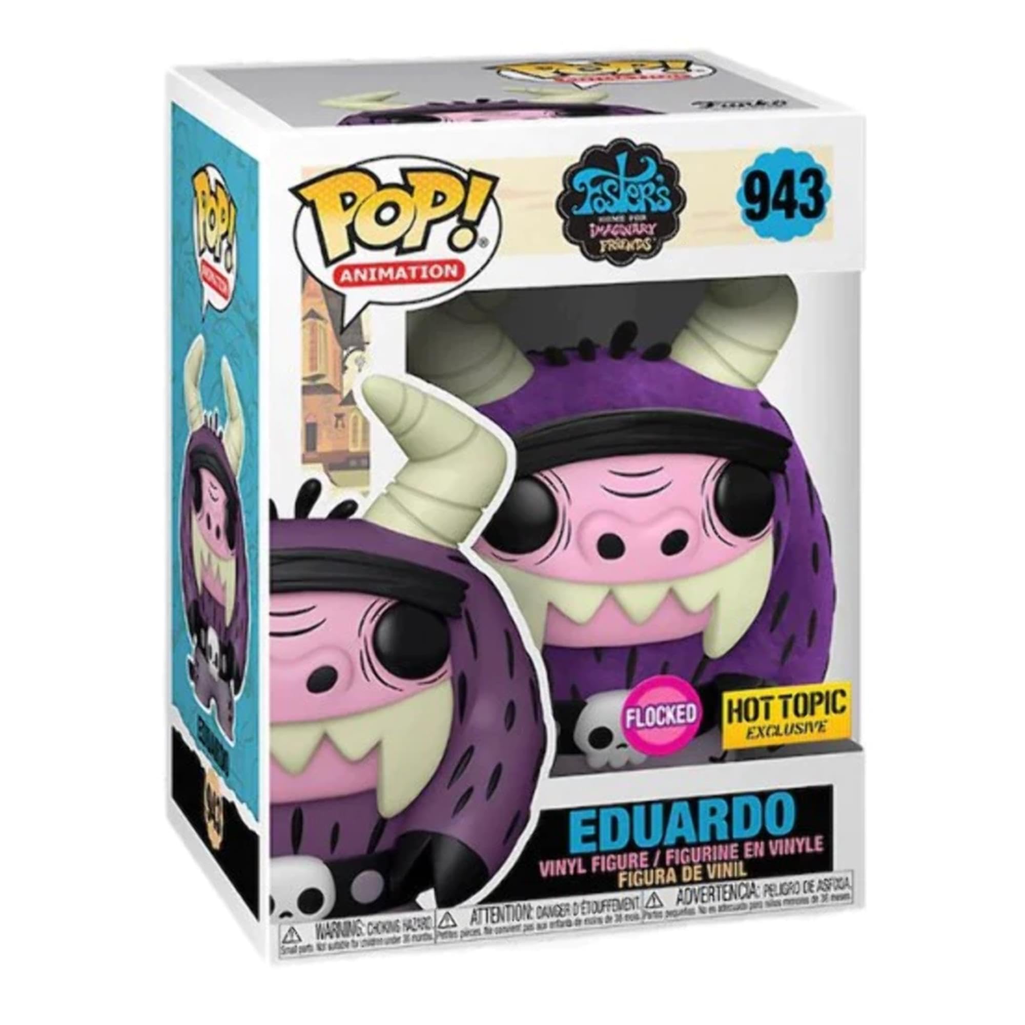 Funko Pop! Animation Fosters Home For Imaginary Friends - Eduardo Vinyl Figure #943 3
