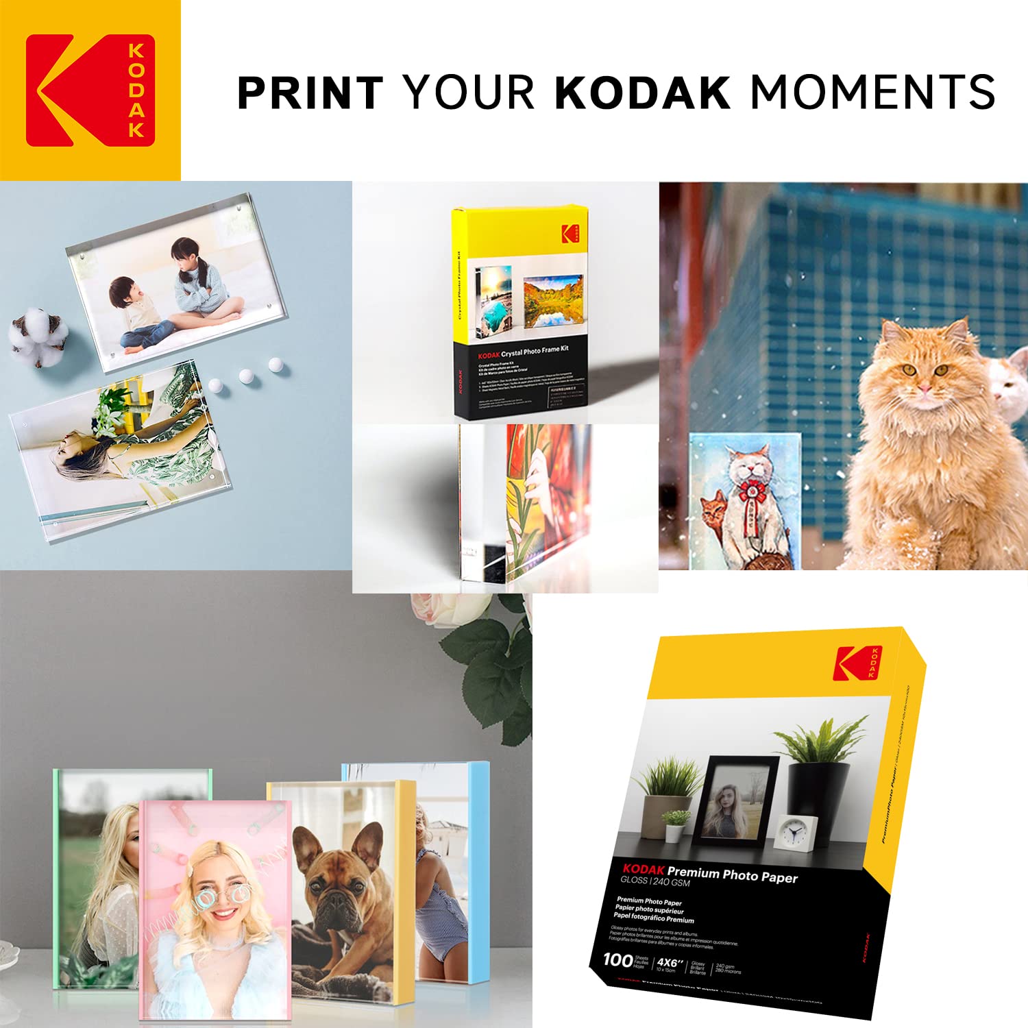 KODAK Fine Art Matte Photo Paper - 50 Sheets A6 | 180 g/m² | Inkjet Compatible 6