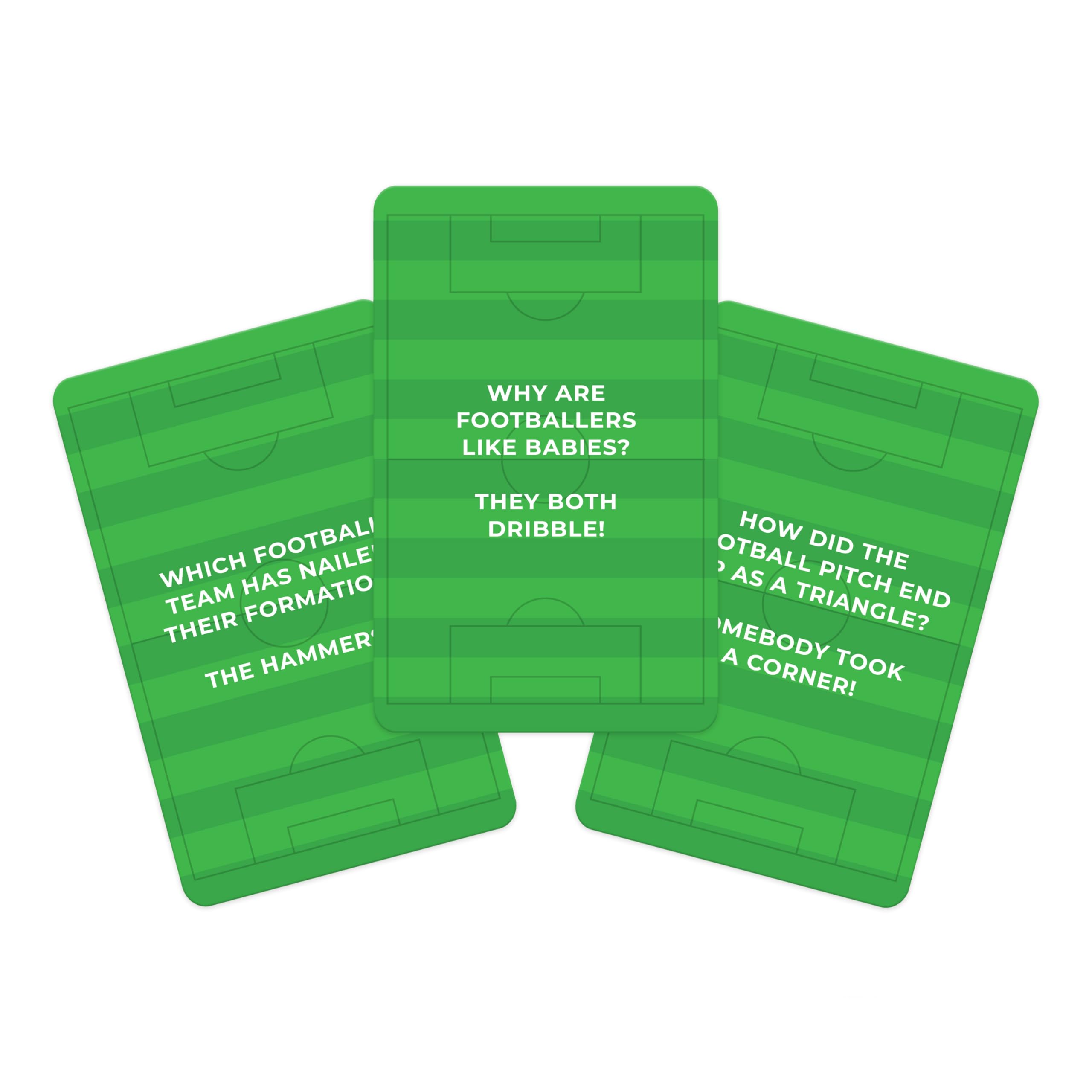 Gift Republic Football Dad Jokes - 100 Card Pack with Football-Themed Puns 14