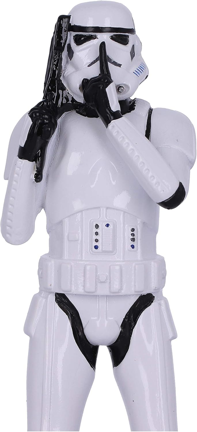 Nemesis Now Three Wise Stormtroopers - See No Evil, Hear No Evil, Speak No Evil Sci-Fi Figurine Trio 3