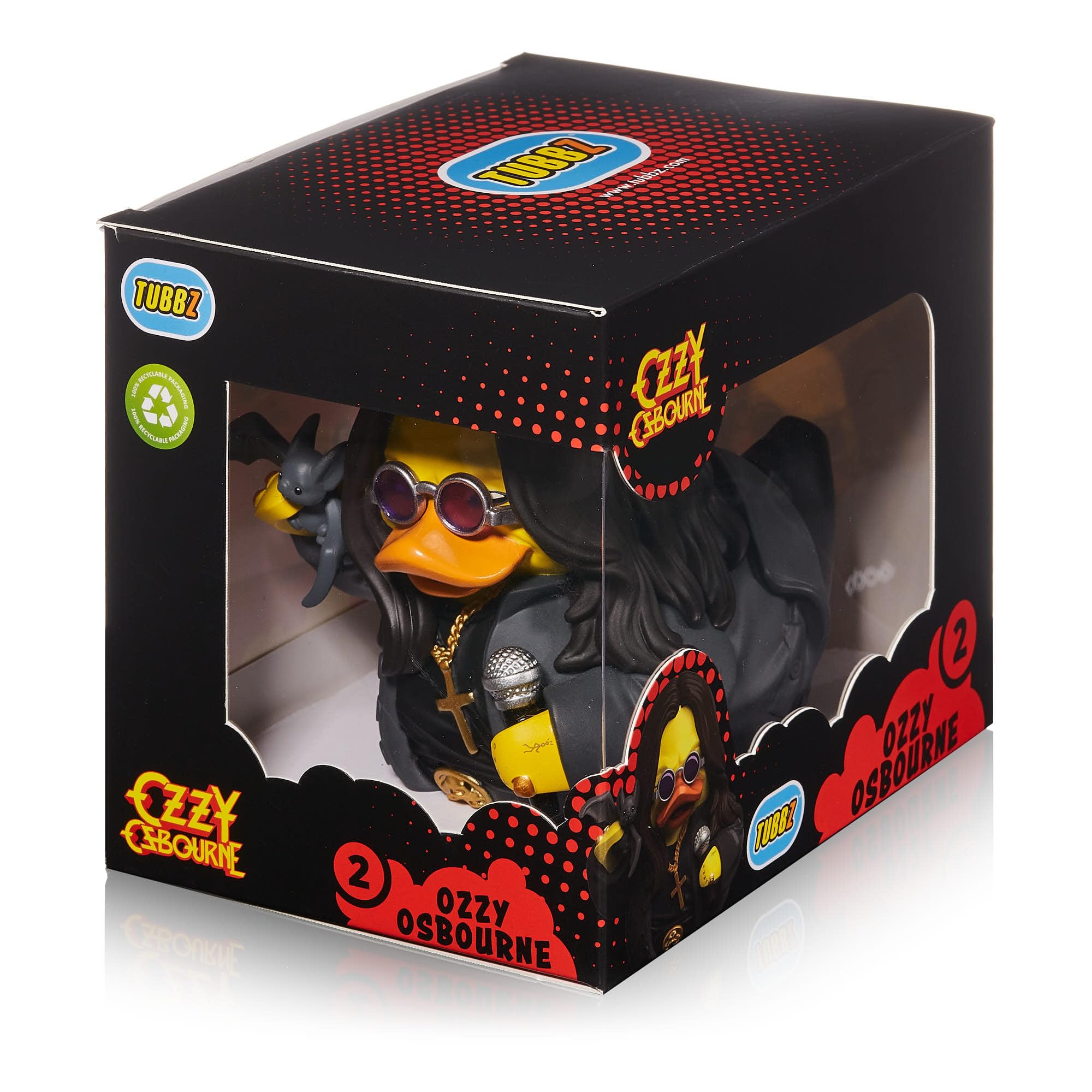 TUBBZ Ozzy Osbourne Boxed Edition Collectible Vinyl Rubber Duck Figure - Special Edition 2