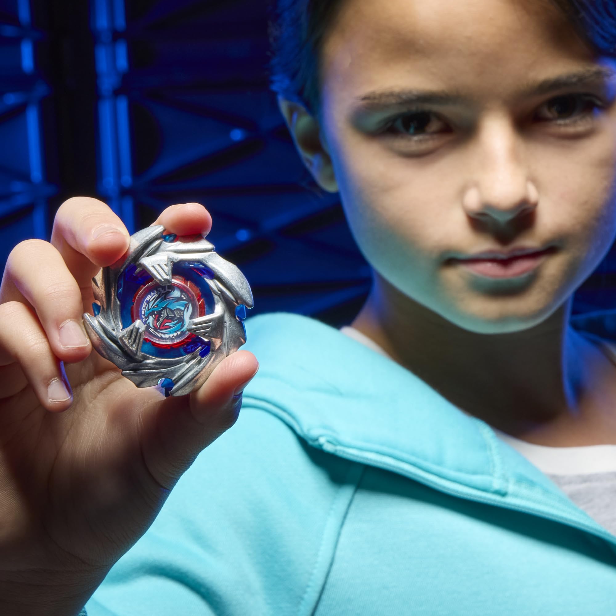 Beyblade Cobalt Dragoon 2-60C Left-Spin String Launcher Set | Ages 8+ | Metallic Blue 2