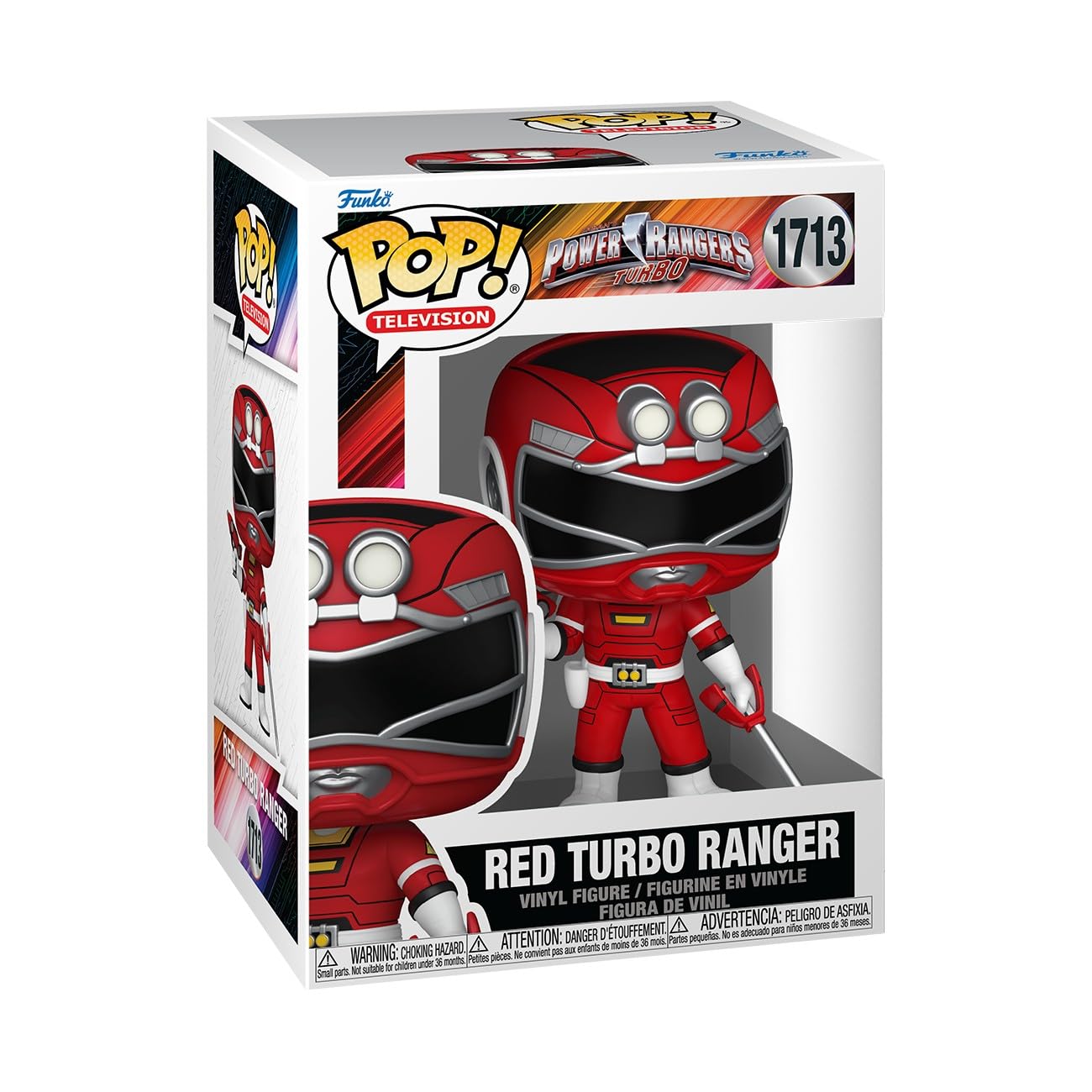 Funko Pop! TV: Power Rangers Turbo - Red Ranger Vinyl Figure 1