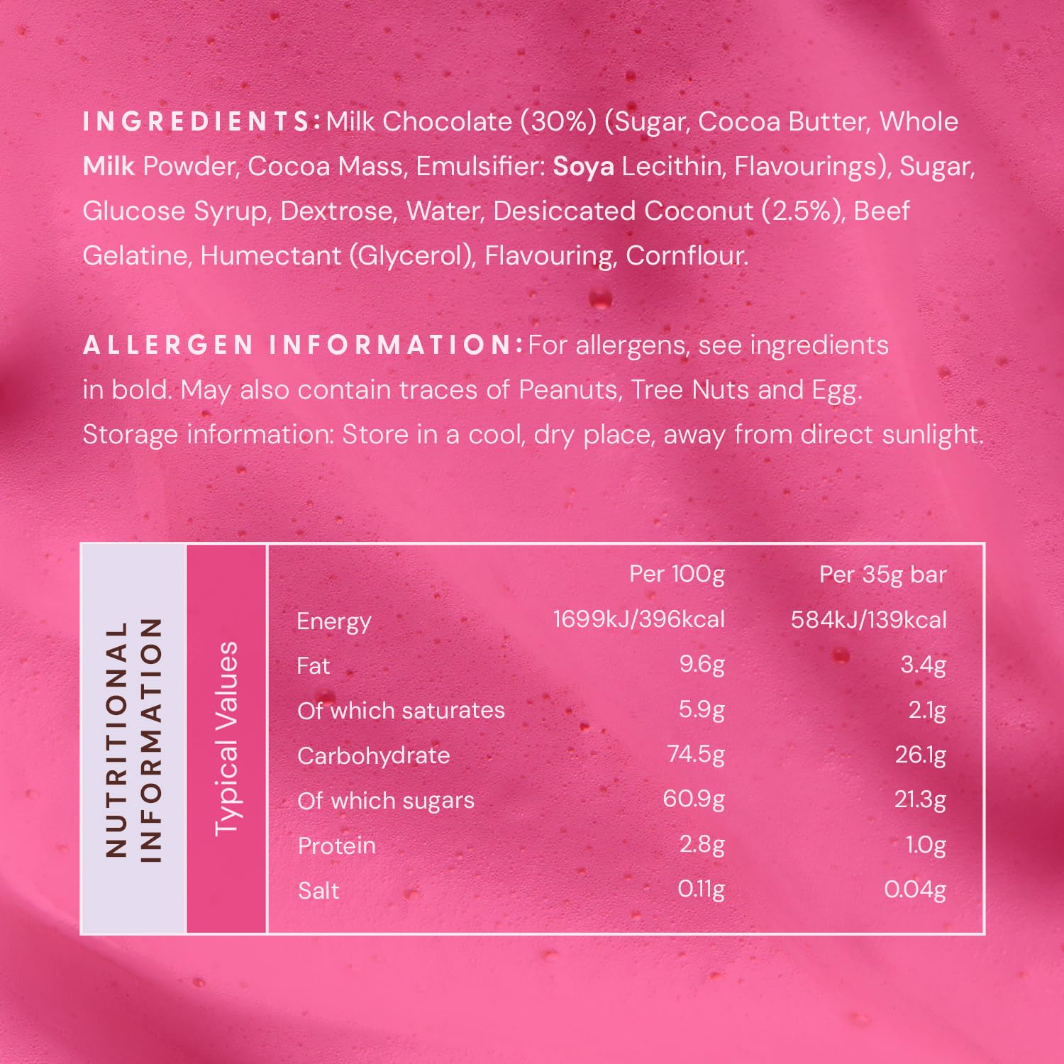 Mallow & Marsh Milk Chocolate over Coconut Marshmallow Bar - 12 x 35g Pack | Belgian Fairtrade Chocolate 3
