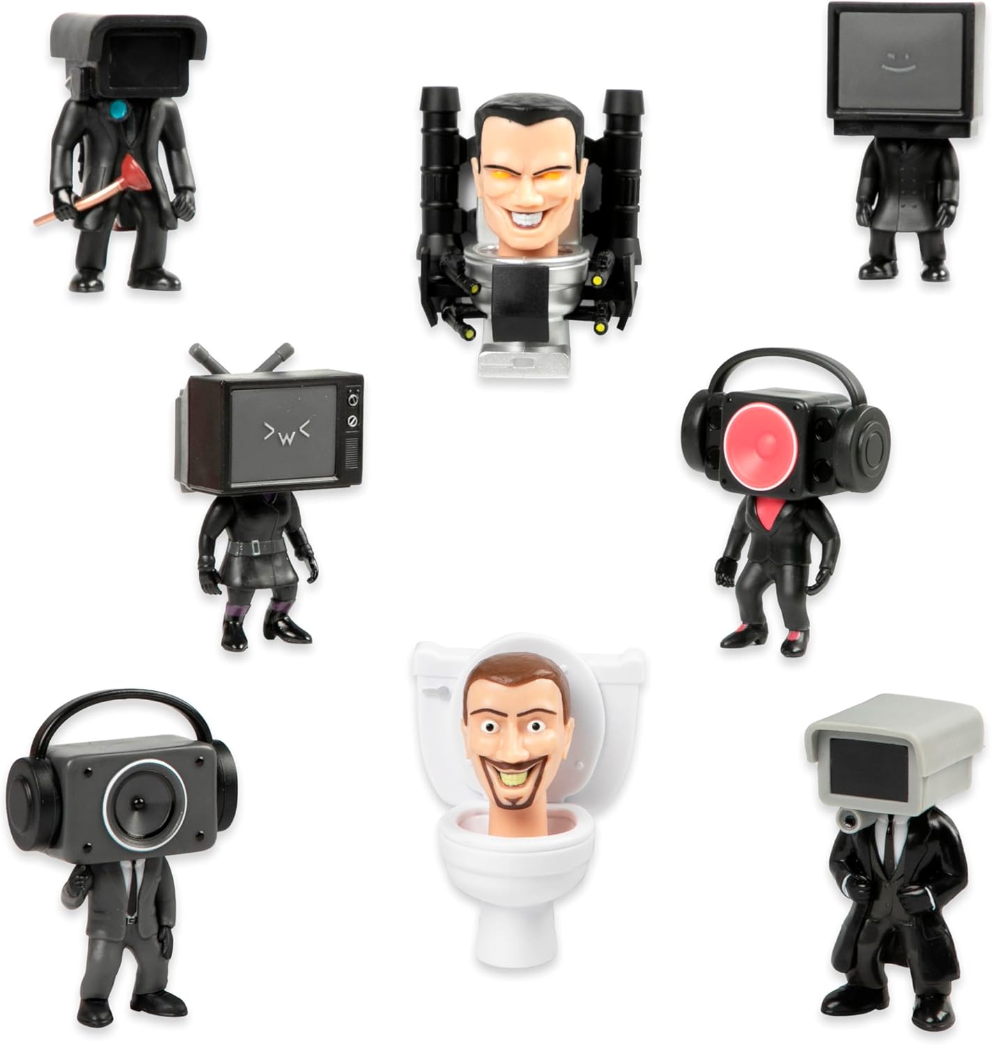SKIBIDI TOILET Mystery Collector Series - Blind Pack Vinyl Figure (1310) 3