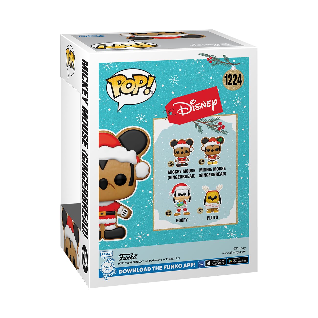 Funko Pop! Disney: Holiday - Santa Mickey Mouse Gingerbread Vinyl Figure 11