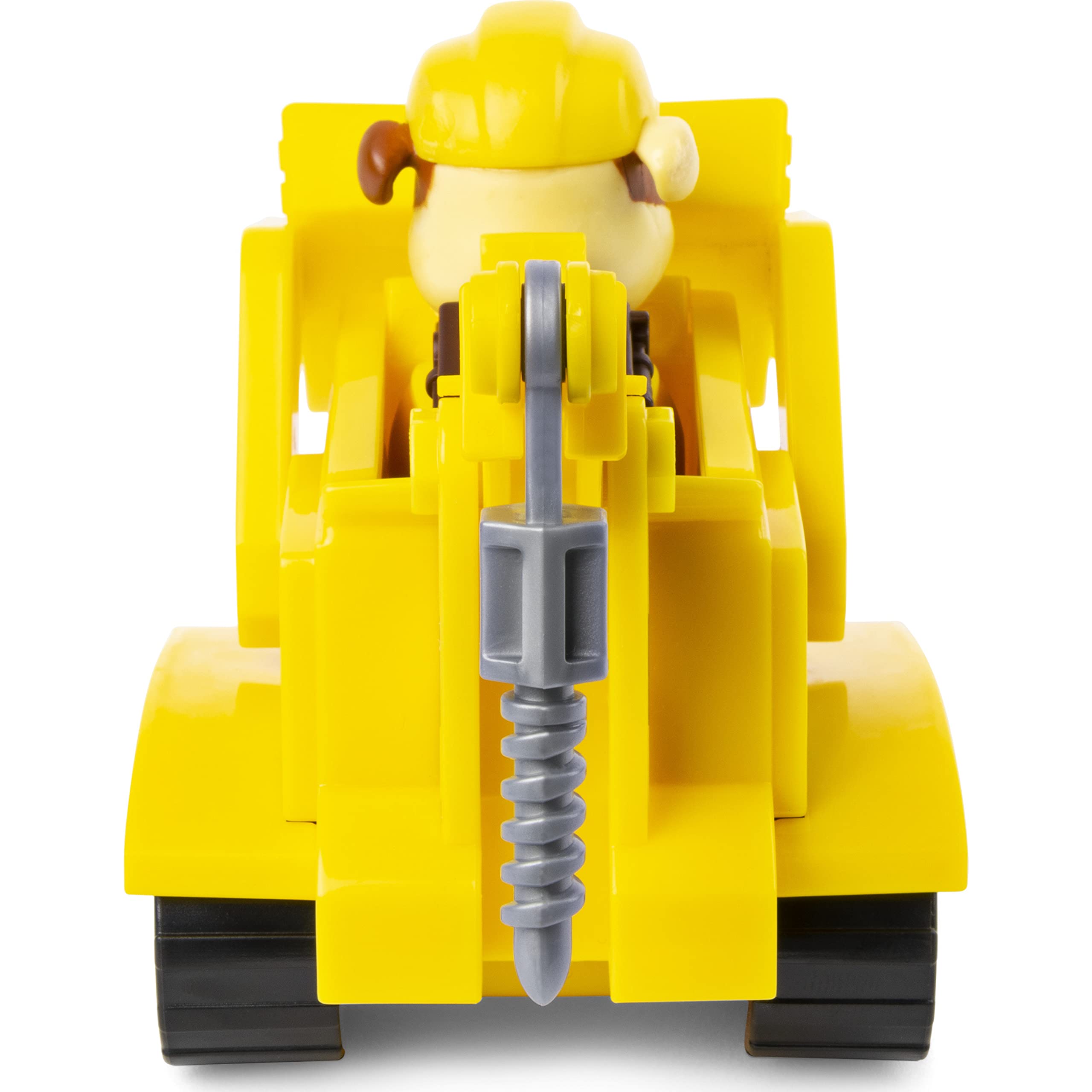 Paw Patrol Rubble’s Bulldozer with Collectible Figure - Vehicle Toy for Kids 3+ 4
