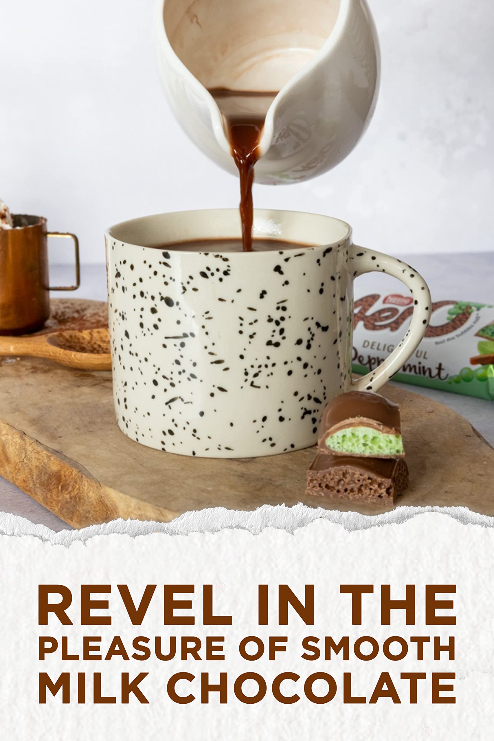 Aero Peppermint Mint Chocolate Sharing Bars, 15 x 90 g 4