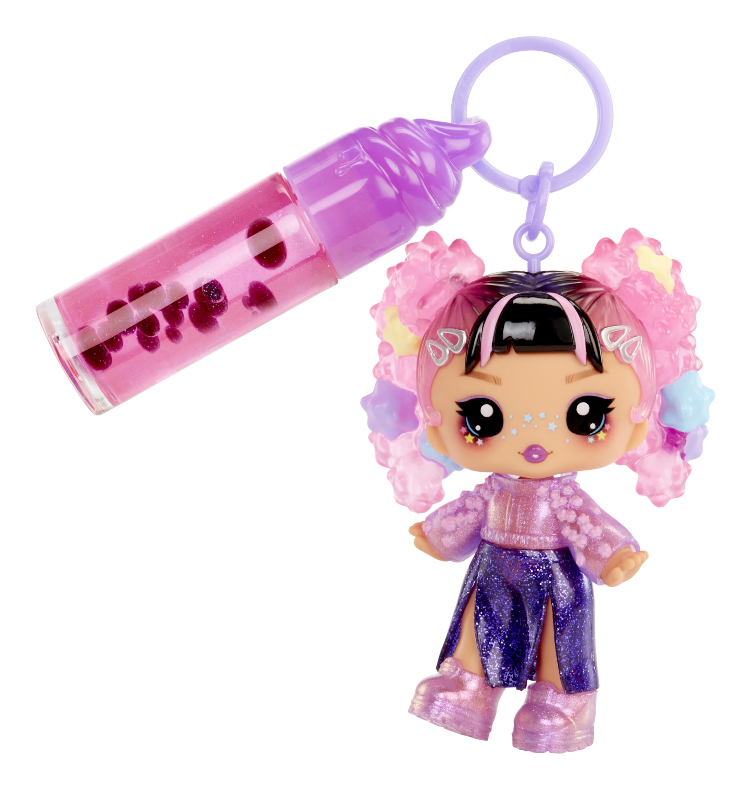 Yummiland Lip Gloss Doll - Sour Sweeties Astrid Stars - DIY Lava Lamp Lip Gloss Kit & Fashion Doll for Kids 2