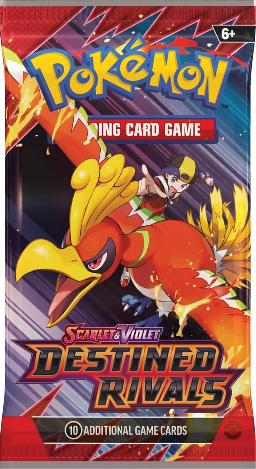 Pokémon SV10 Destined Rivals Booster Display - Includes Four Booster Packs 5