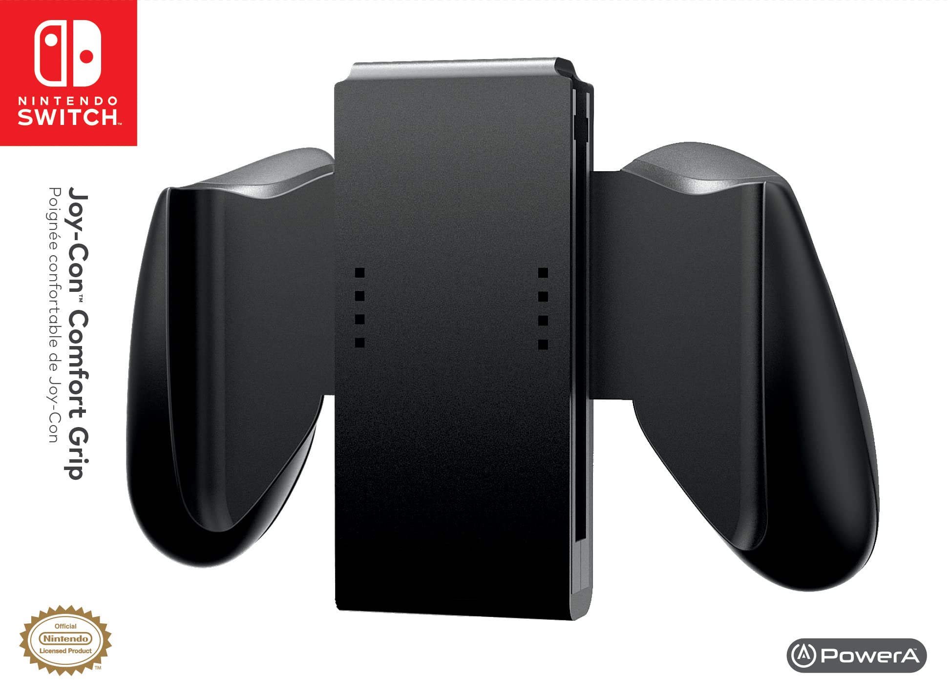 PowerA Joy-Con Comfort Grip for Nintendo Switch OLED, Switch, and Switch Lite - Black 3