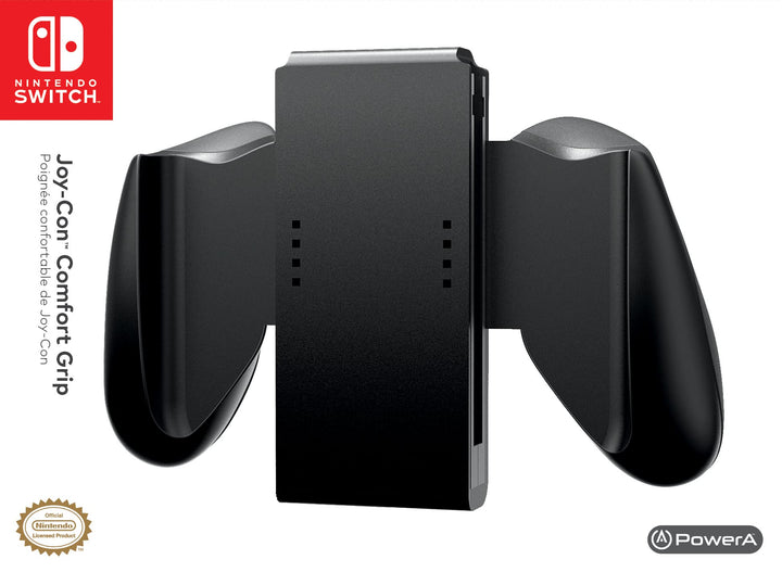 PowerA Joy-Con Comfort Grip for Nintendo Switch OLED, Switch, and Switch Lite - Black