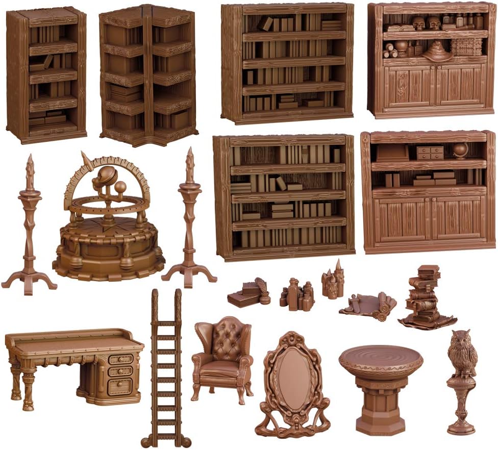 Mantic Games MGTC105 TerrainCrate: Zaubererstudie, Multi