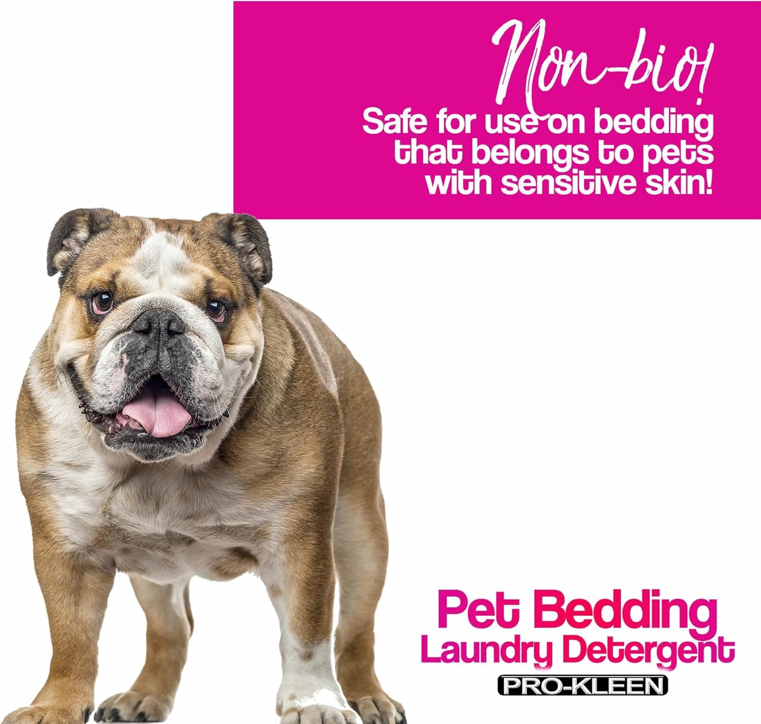 Pro-Kleen Pet Bedding Laundry Detergent - Fresh Linen (1L) - Non-Bio 3