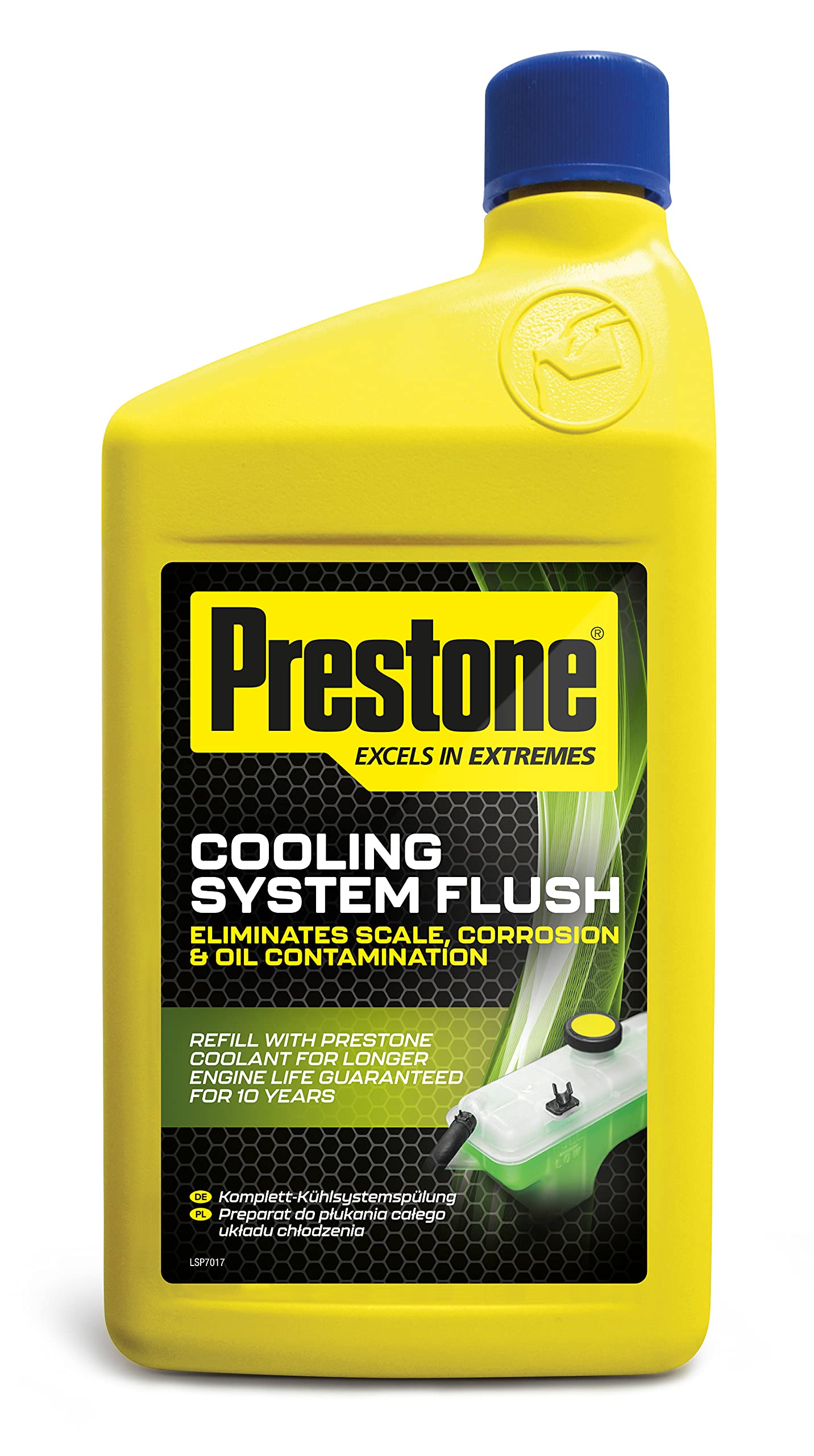 Prestone Engine Coolant Flush - Removes Scale & Corrosion | 1 Litre Liquid 1