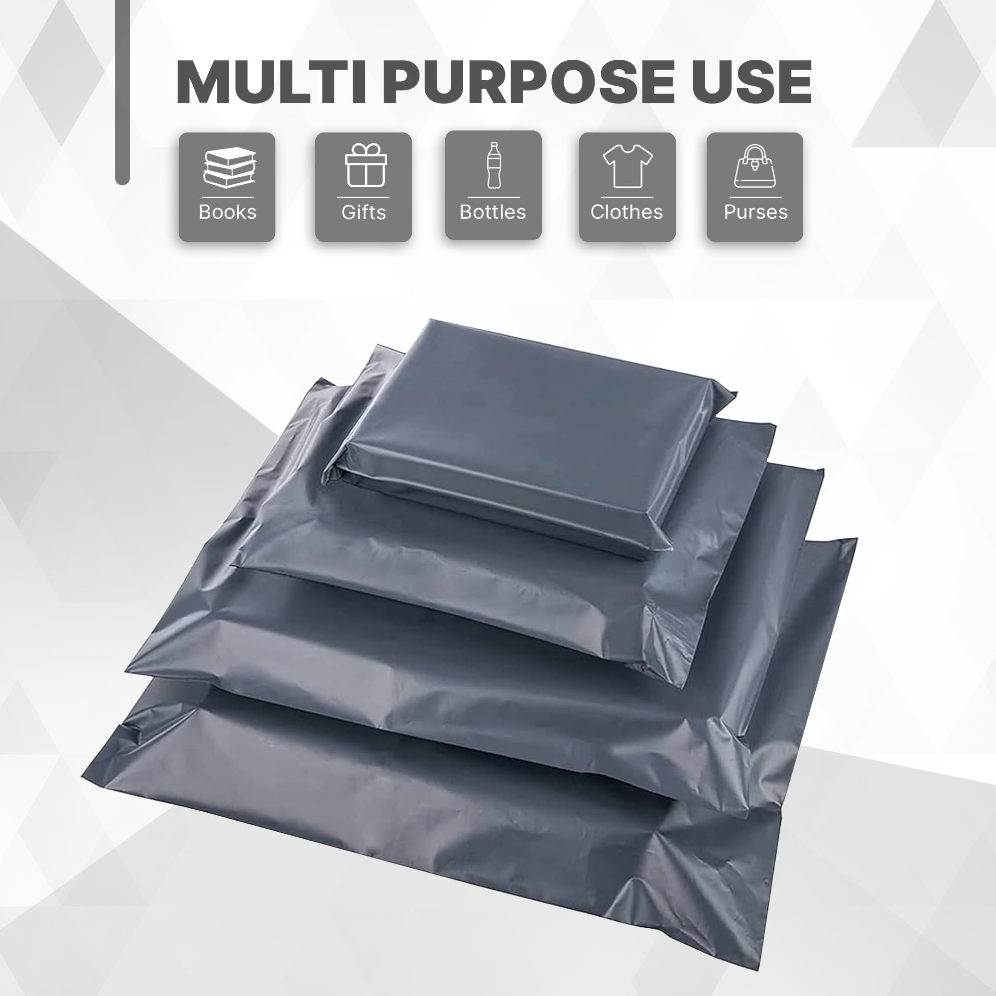 delka Mailing Bags - Tear-Resistant Poly Mailers for Documents & Clothing | 17x24 (Pack of 25) 5