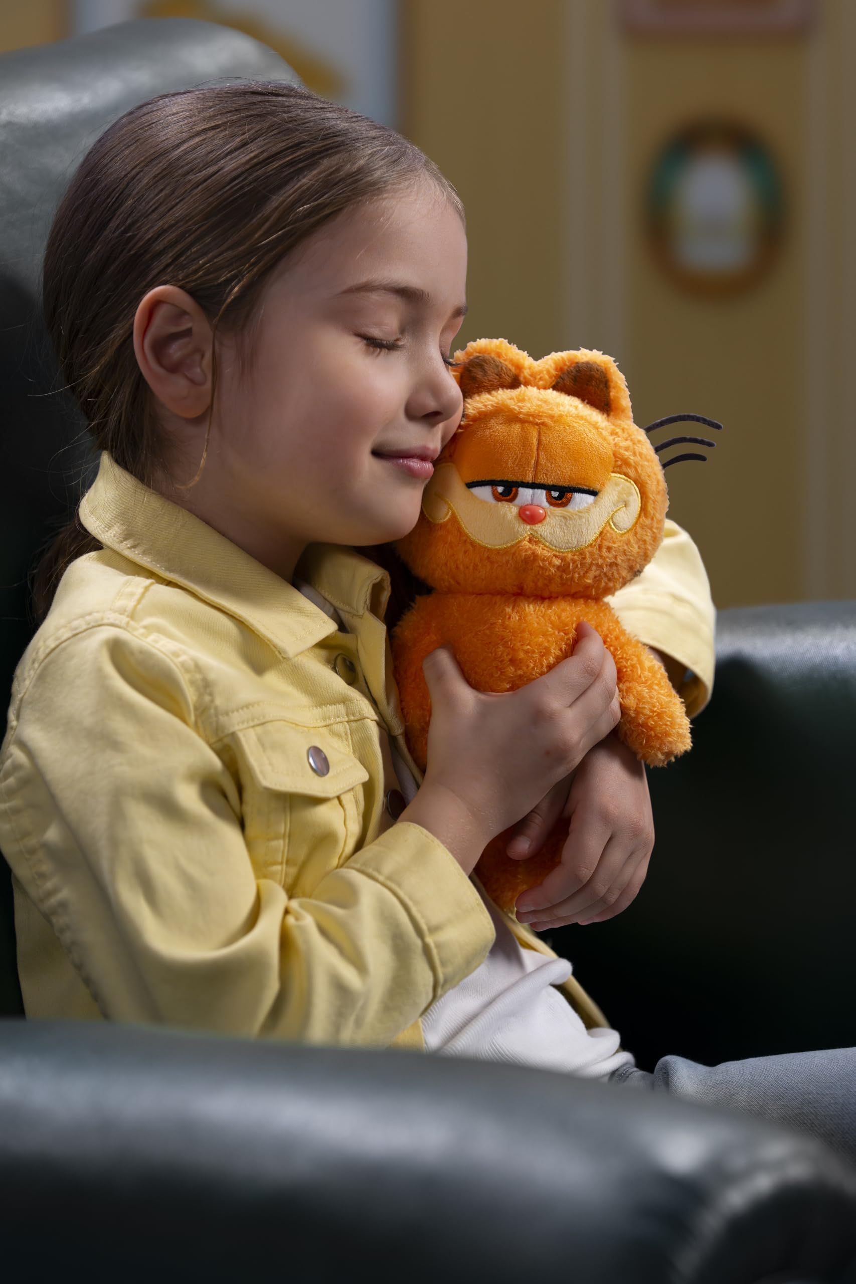 Animagic The Garfield Movie - Official Classic Garfield 20cm Plush | Polyester | Ages 3+ 3