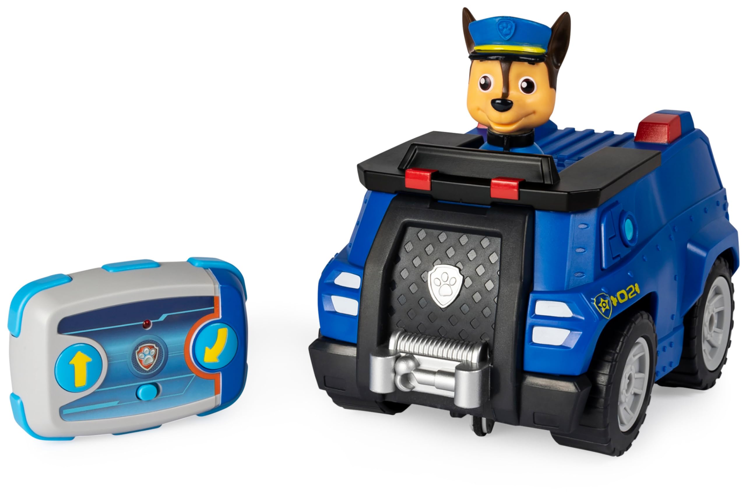 PAW Patrol Chase Remote Control Police Cruiser - 2-Way Steering Vehicle for Kids 8