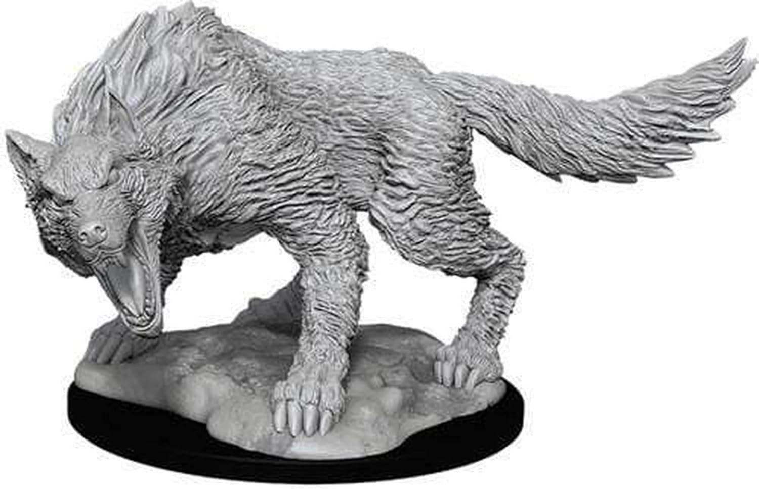 WizKids Winter Wolf Unpainted Miniature - D&D Nolzur's Marvelous Miniatures 1