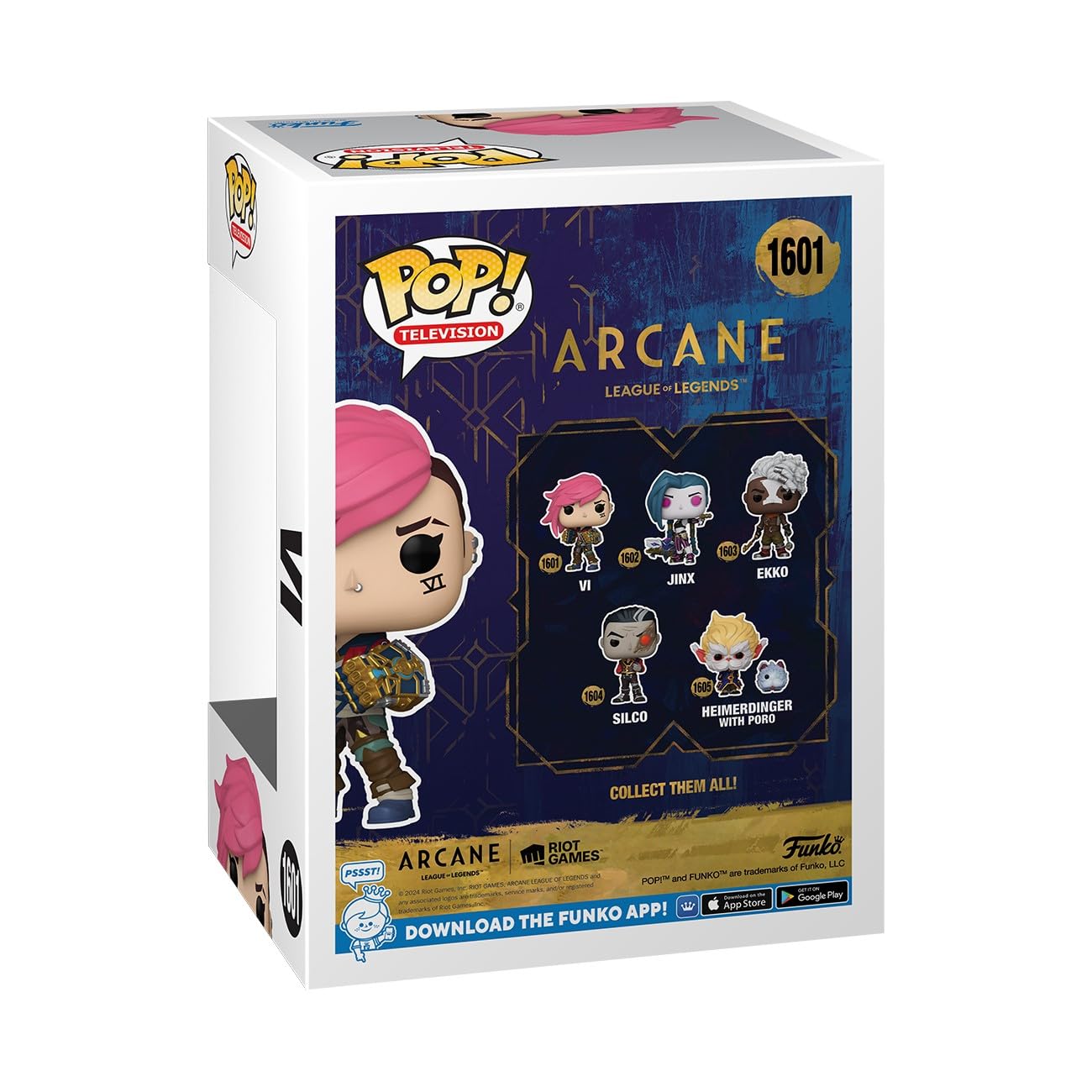 Funko Pop! TV: Arcane LoL - Vi Vinyl Figure 11
