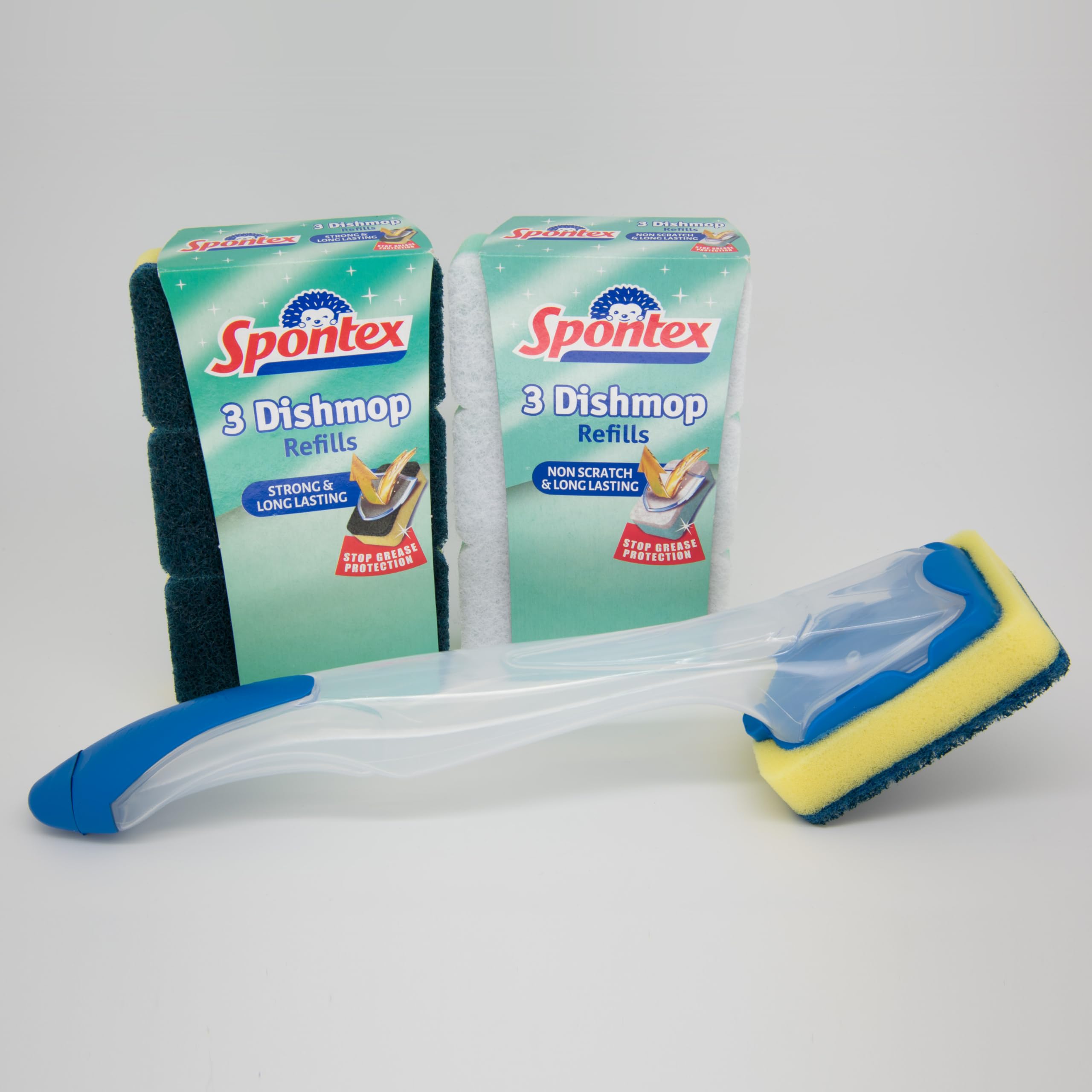 Spontex - Dishmop Refills Ersatzschwammköpfe für Spülbürste 5