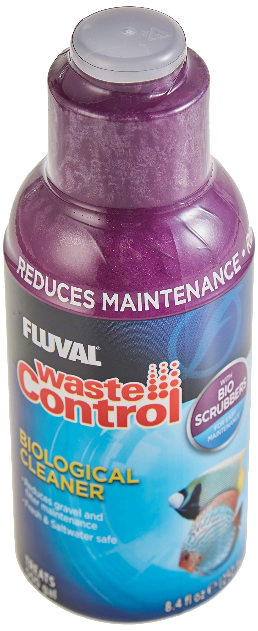 Fluval Waste Control Biological Cleaner - Reduces Aquarium Waste Build Up | Liquid 8.4 Oz. 3