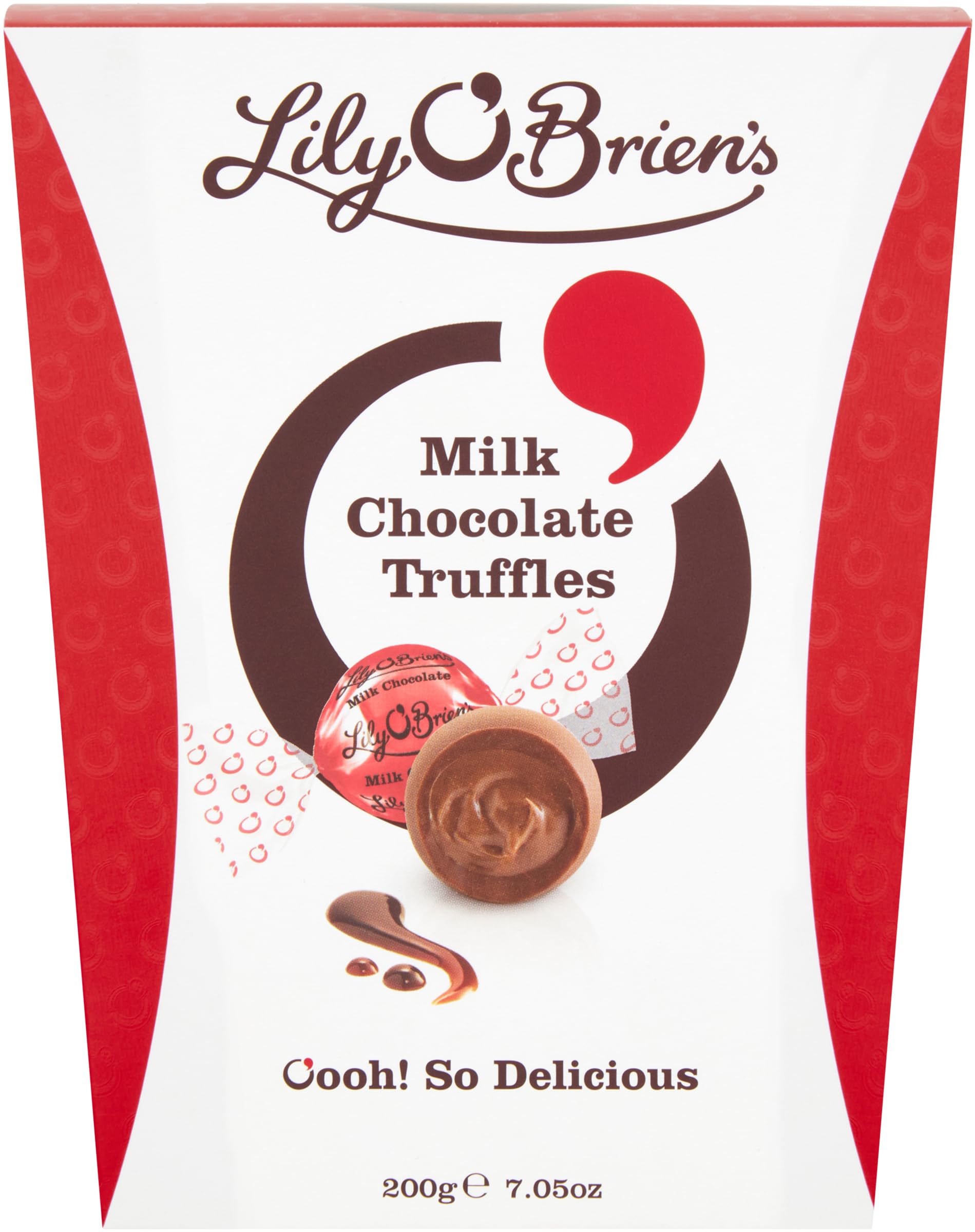 Lily O'Brien's Milk Chocolate Truffles - Silky Creamy Centre | 200g Box 1