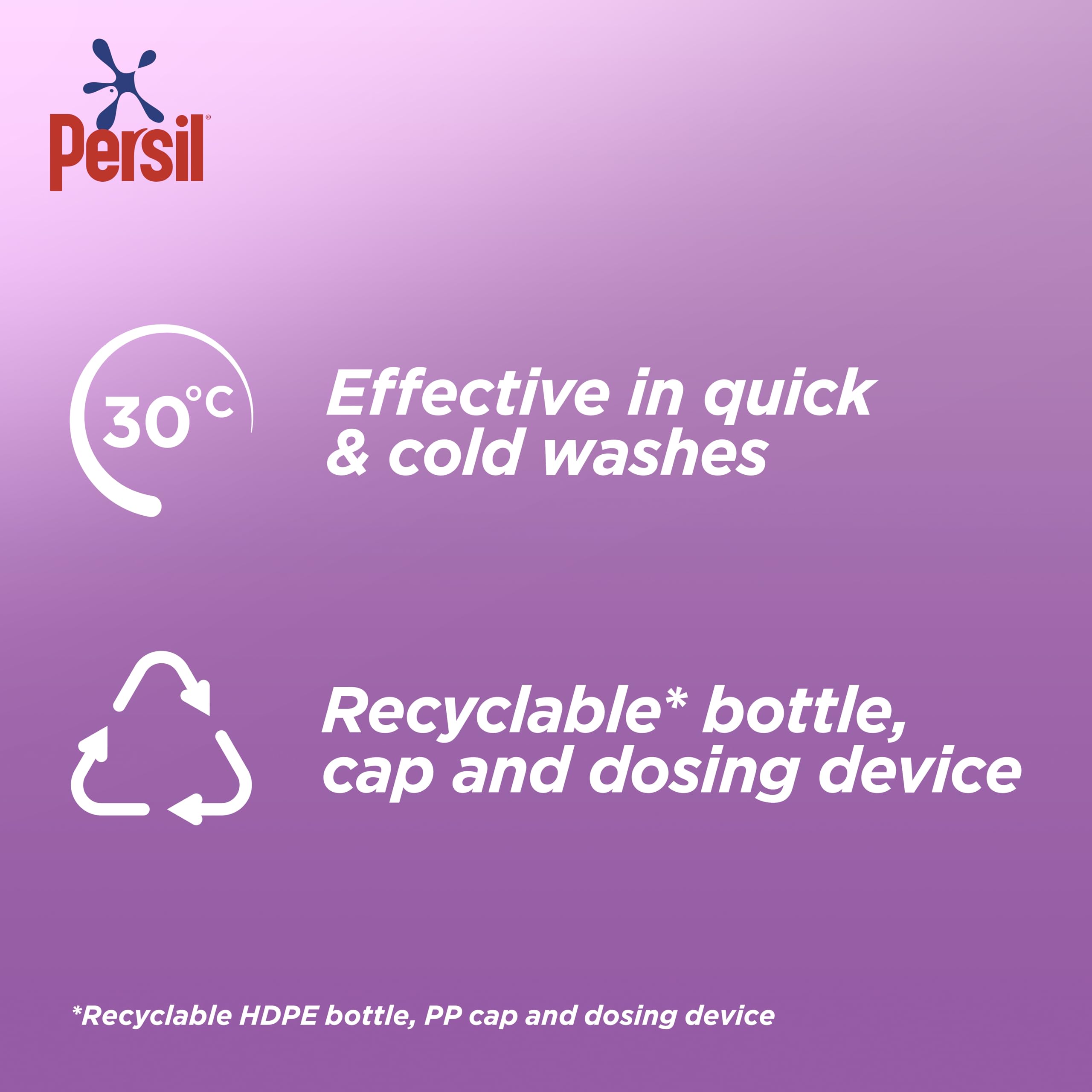 Persil Colour Laundry Washing Liquid Detergent - 945 ml | Removes Mud, Yoghurt, Jam Stains | Cold Wash Effective 6