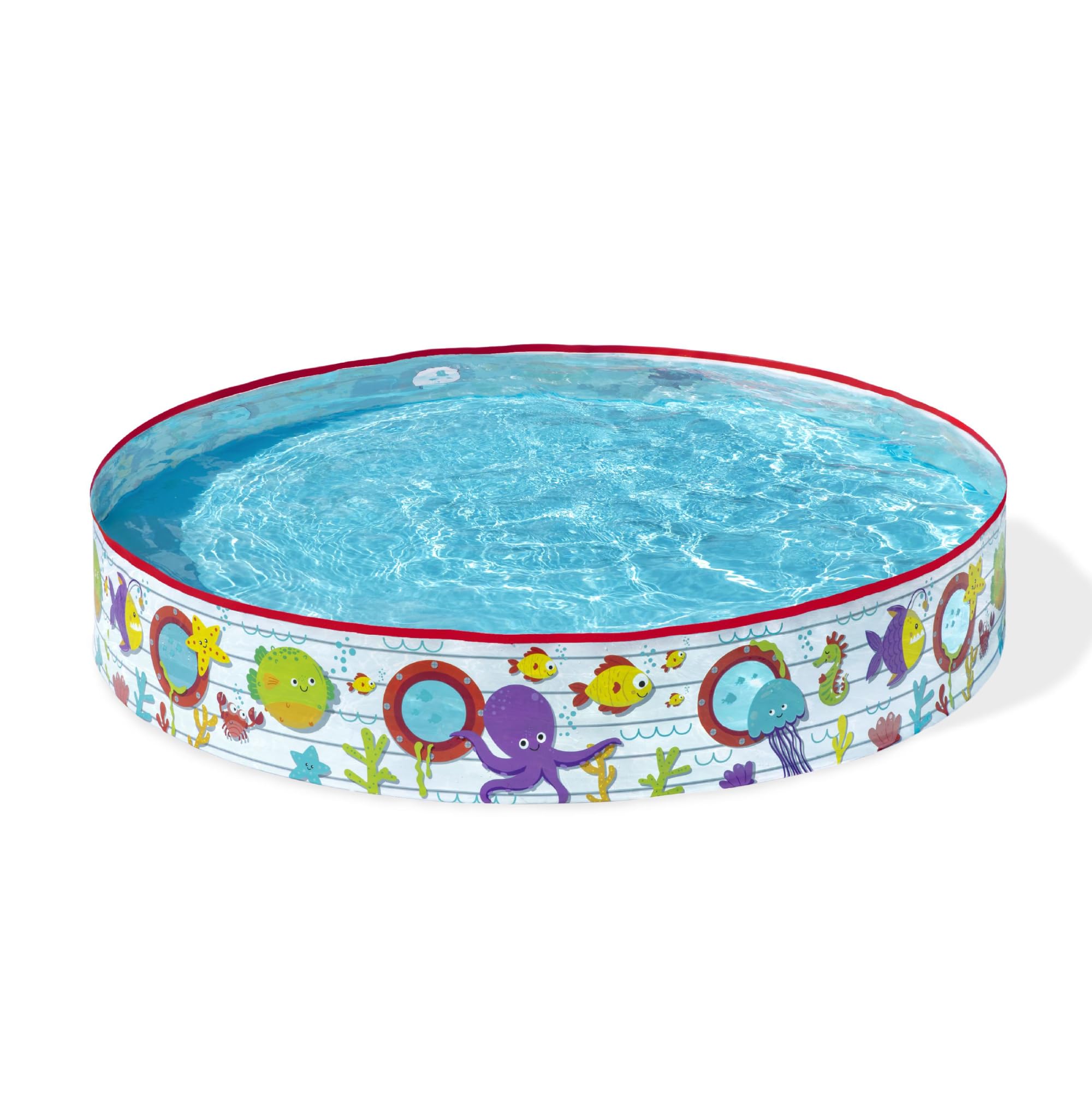 Bestway 55029 Fill N Fun Kids Garden Paddling Pool with Fish Print | 1.52m x 25cm | 435L 1