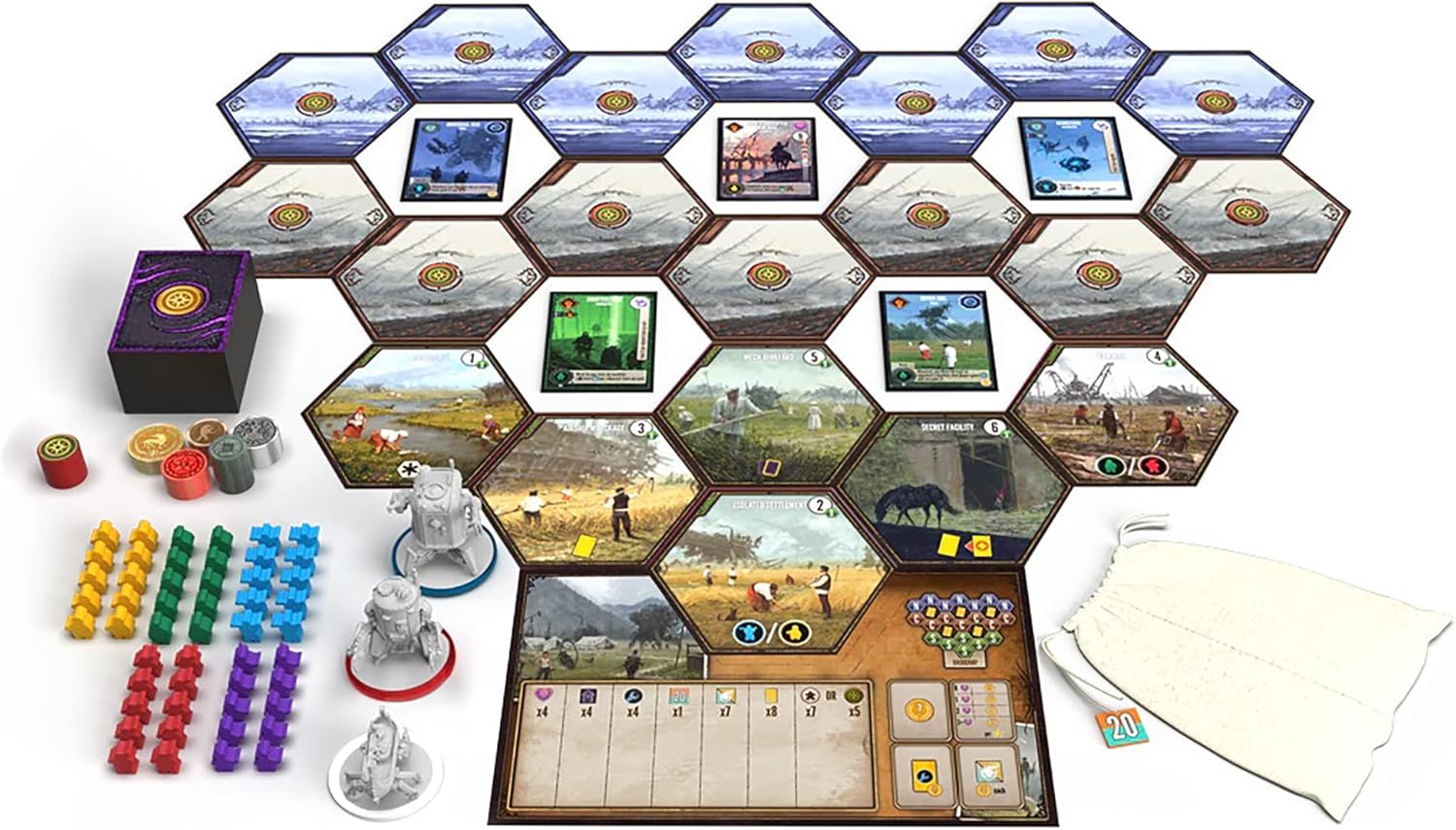 Stonemaier Games Expeditions Kartenspiel für 1–5 Spieler, ab 14 Jahren, 60–90 Minuten 3