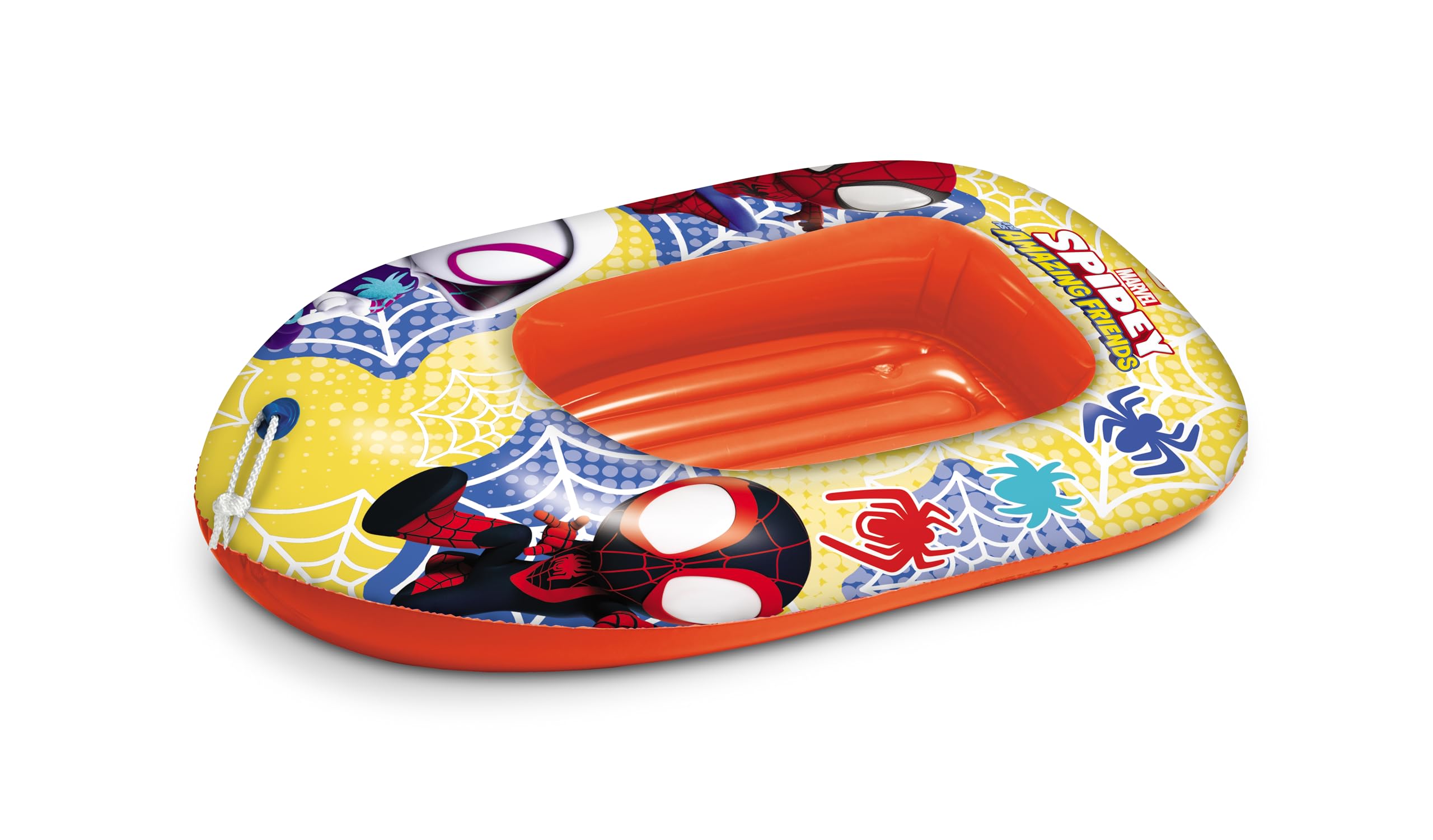Mondo Marvel Spiderman Inflatable Boat - Ages 3+ | Multicoloured | PVC 1