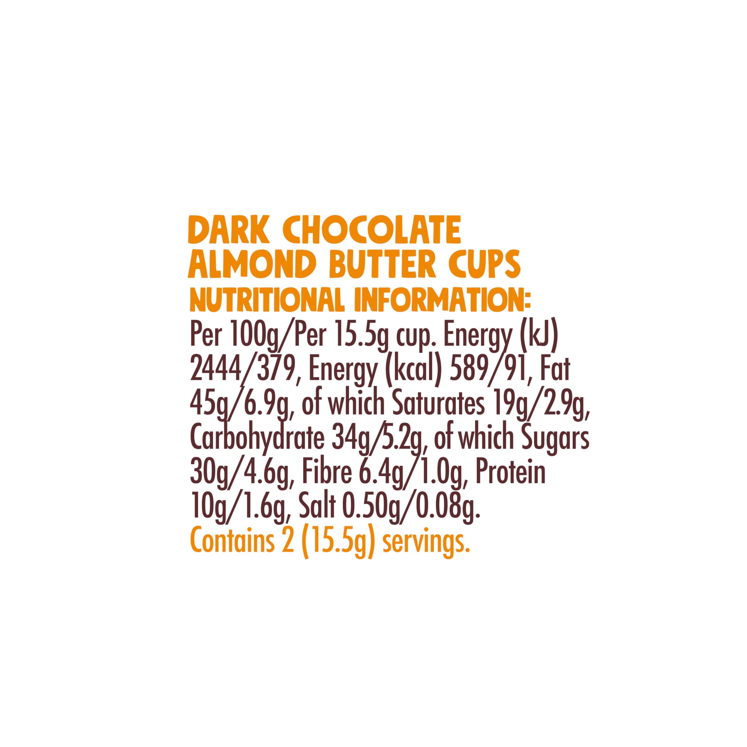 Pip & Nut Dark Chocolate Almond Butter Cups - 15 Pack (2 Cups per Pack) | Sustainably Sourced Chocolate 4
