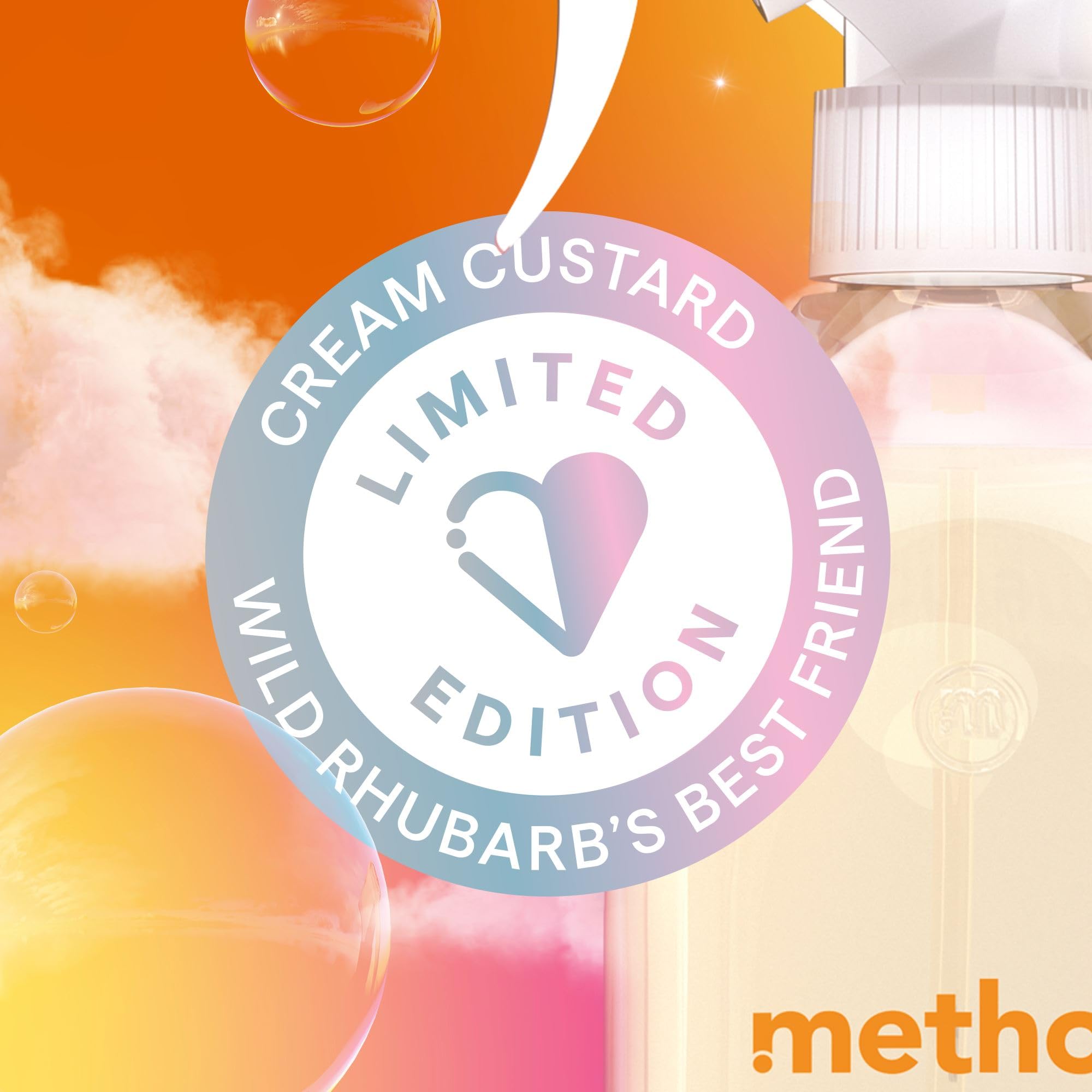 Method All Purpose Cleaner Spray - Cuts Grease and Grime | 828 ml | Cream Custard Scent 3