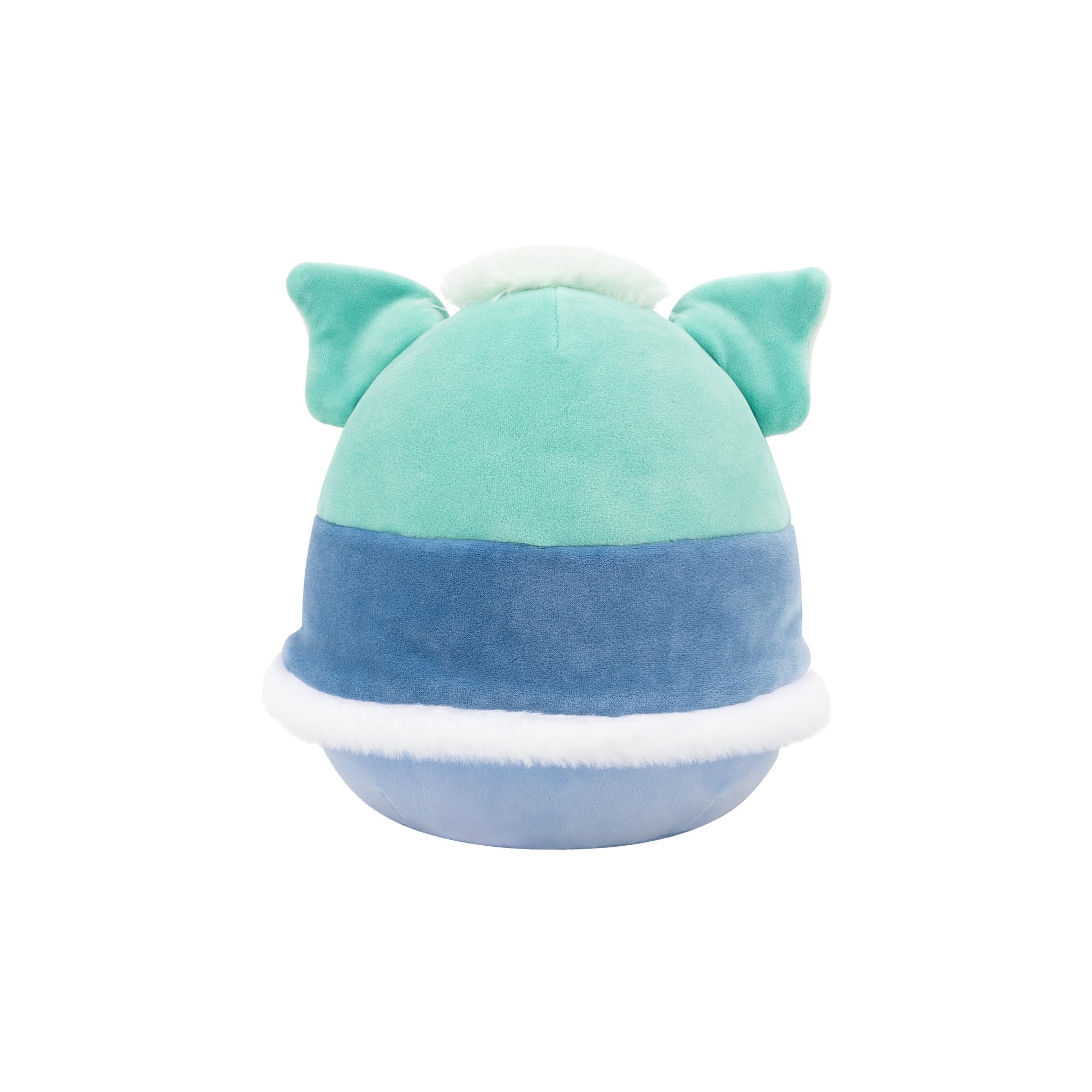 Squishmallows 7.5-Inch Troye the Teal Troll in Winter Outfit Plush - Ages 3+ 13