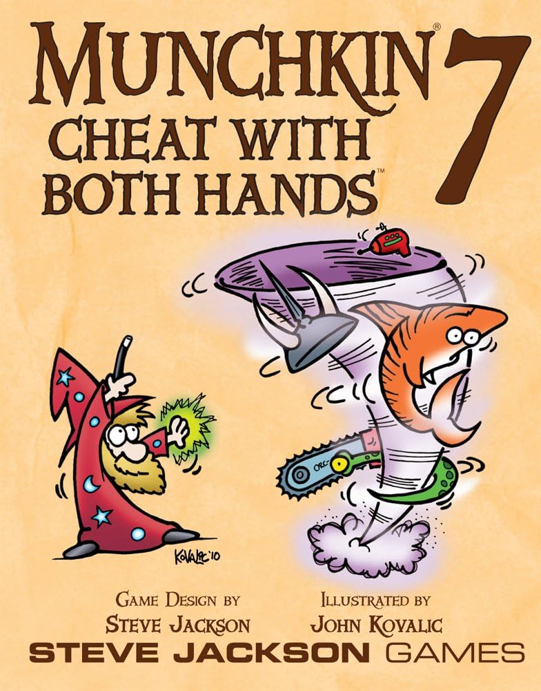 Steve Jackson Games Munchkin 7 Cheat With Both Hands Expansion Pack 3