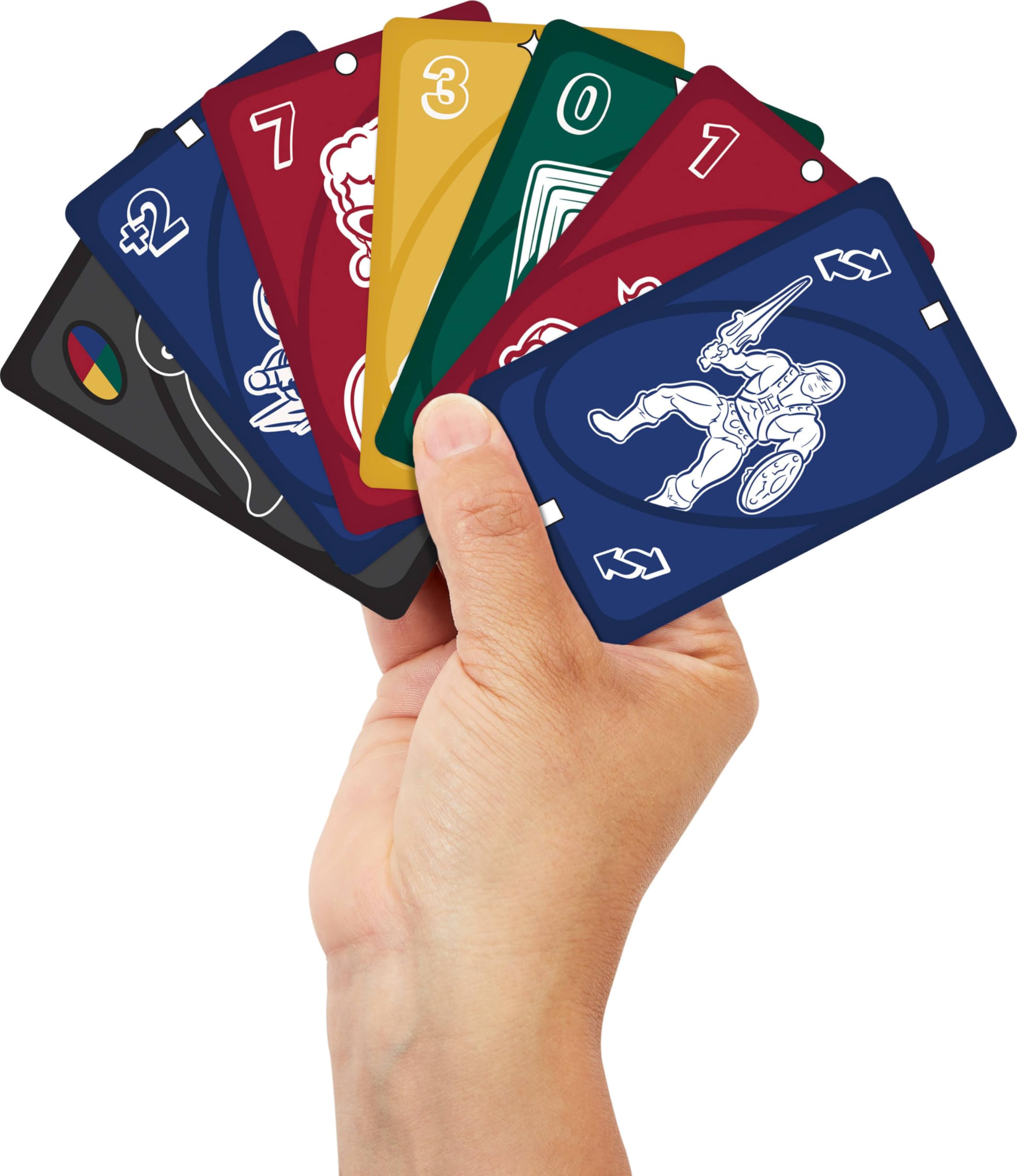 Mattel Games UNO 80th Anniversary Ruby Red Card Game 8