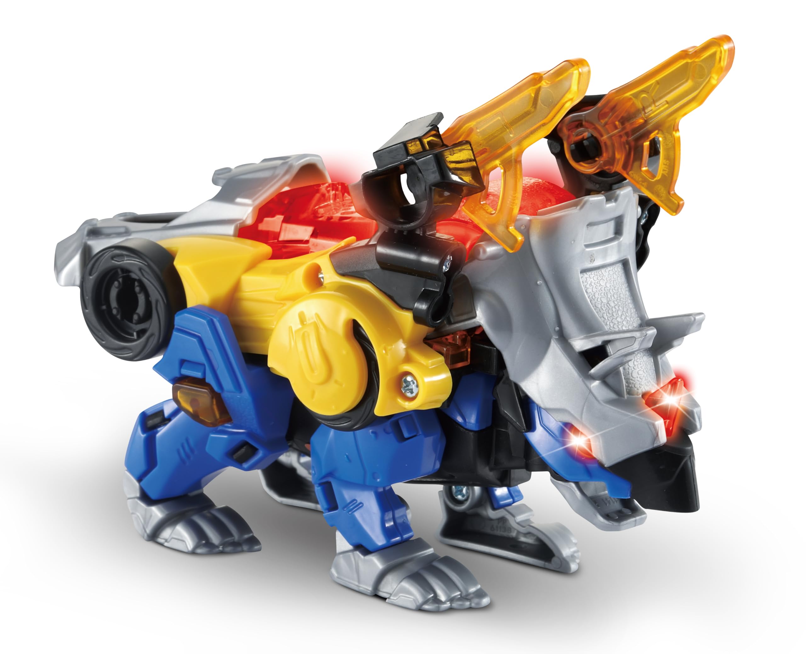 VTech Switch & Go Dinos Thorn The Triceratops Action Figure - 2-in-1 Dino & Car Transforming Toy 1