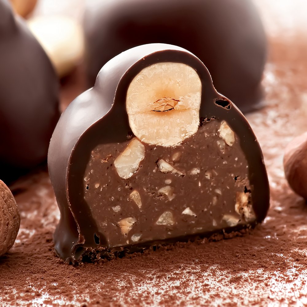 BACI Original Dark Bijou - Chocolate Truffles with Hazelnut, Gluten Free, 175g
