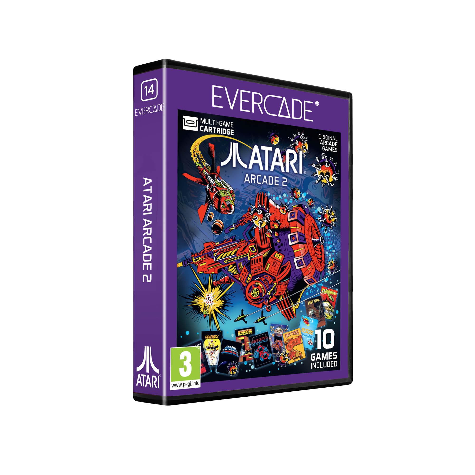 Atari Arcade 2 - Evercade Cartridge Collection 8