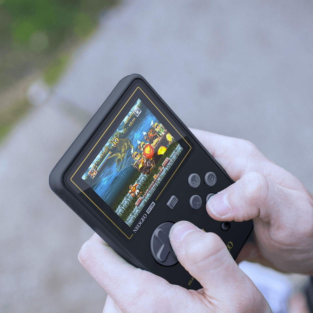 Evercade Neo Geo Super Pocket - Handheld Console with 14 Pre-Loaded Games