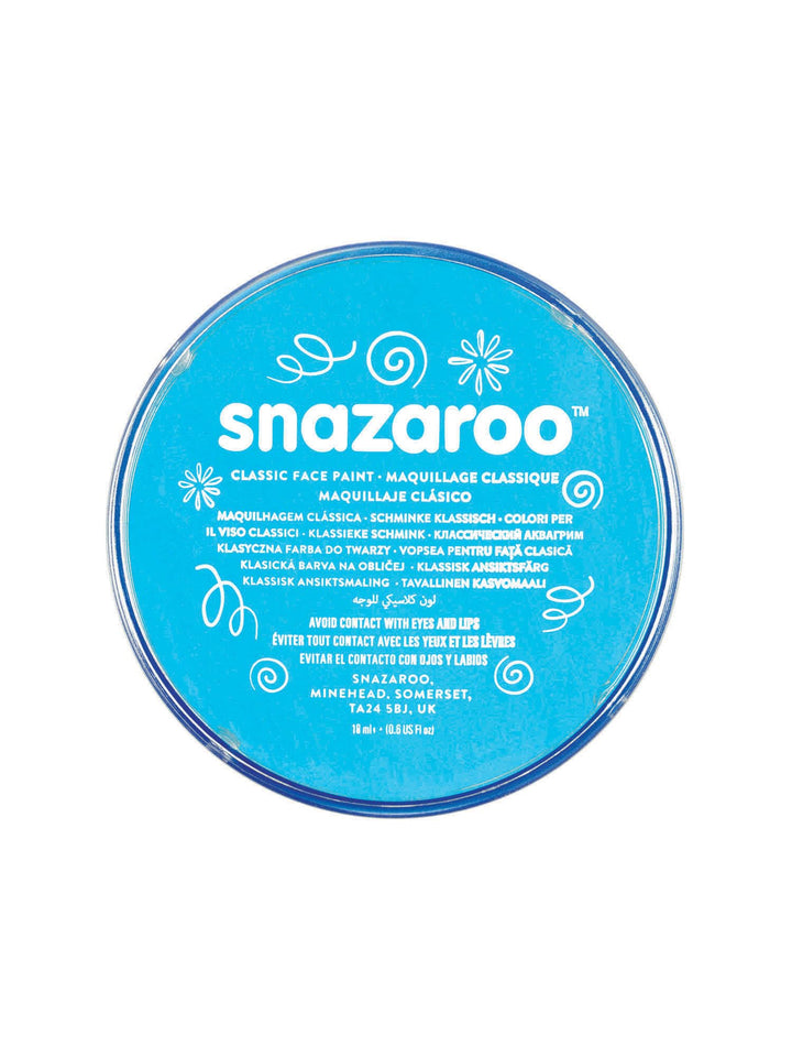 Snazaroo - Turquoise Classic Face Paint (18ml)