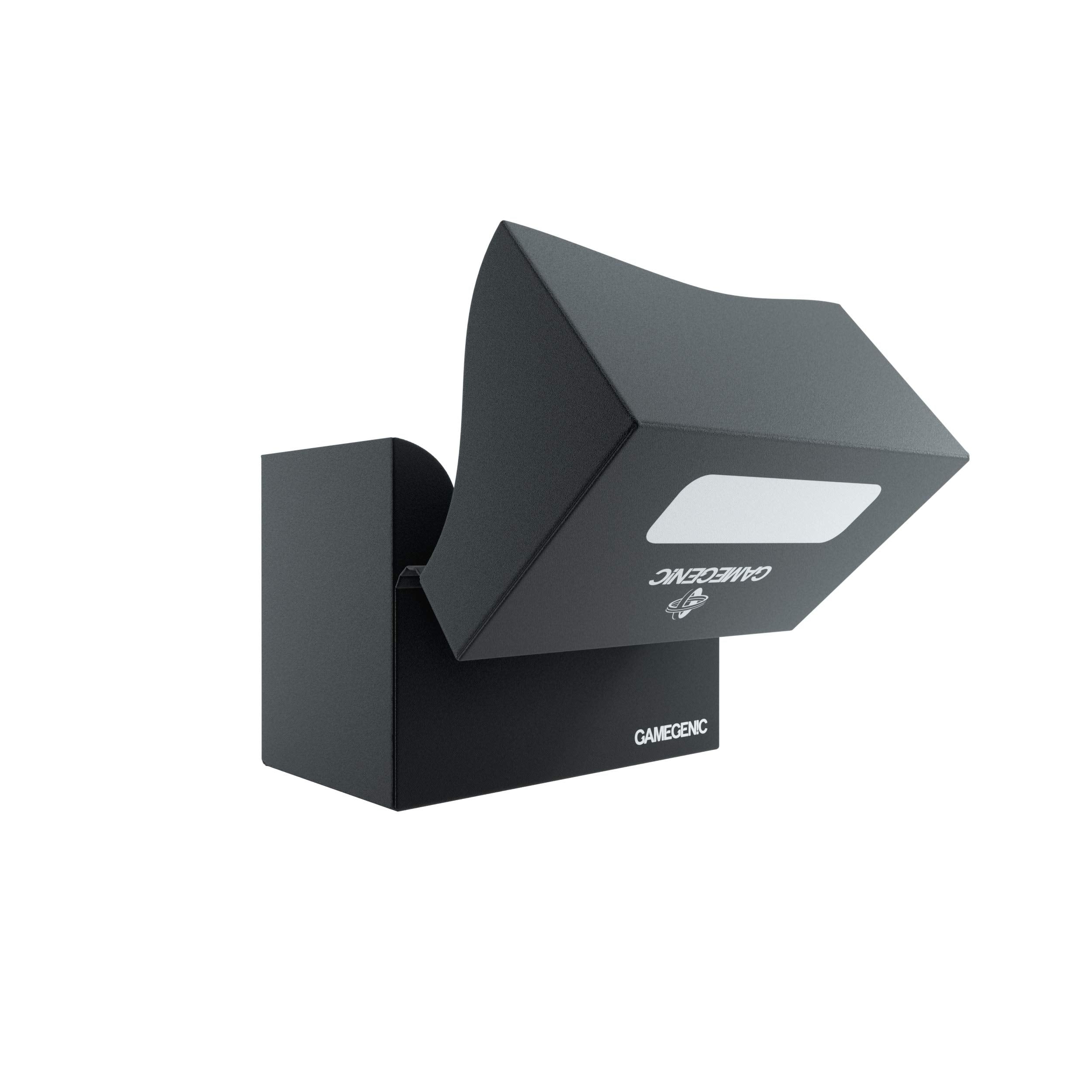 Gamegenic 80-Card Side Holder - Black, Holds 80 Double-Sleeved Cards, Sideloading Deck Box with Cobra Neck Technology 17