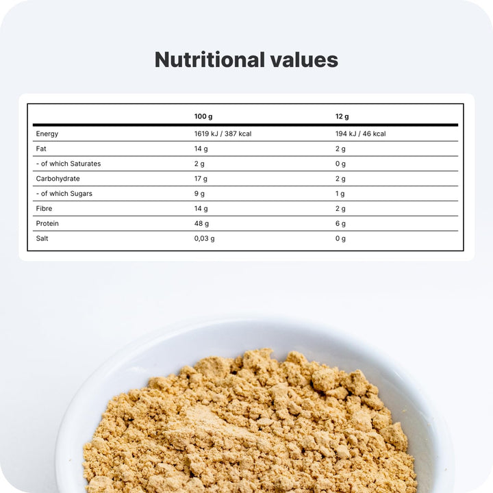 Vilgain 100% Organic Peanut Butter Powder | Sugar-Free, Low-Calorie, 240g